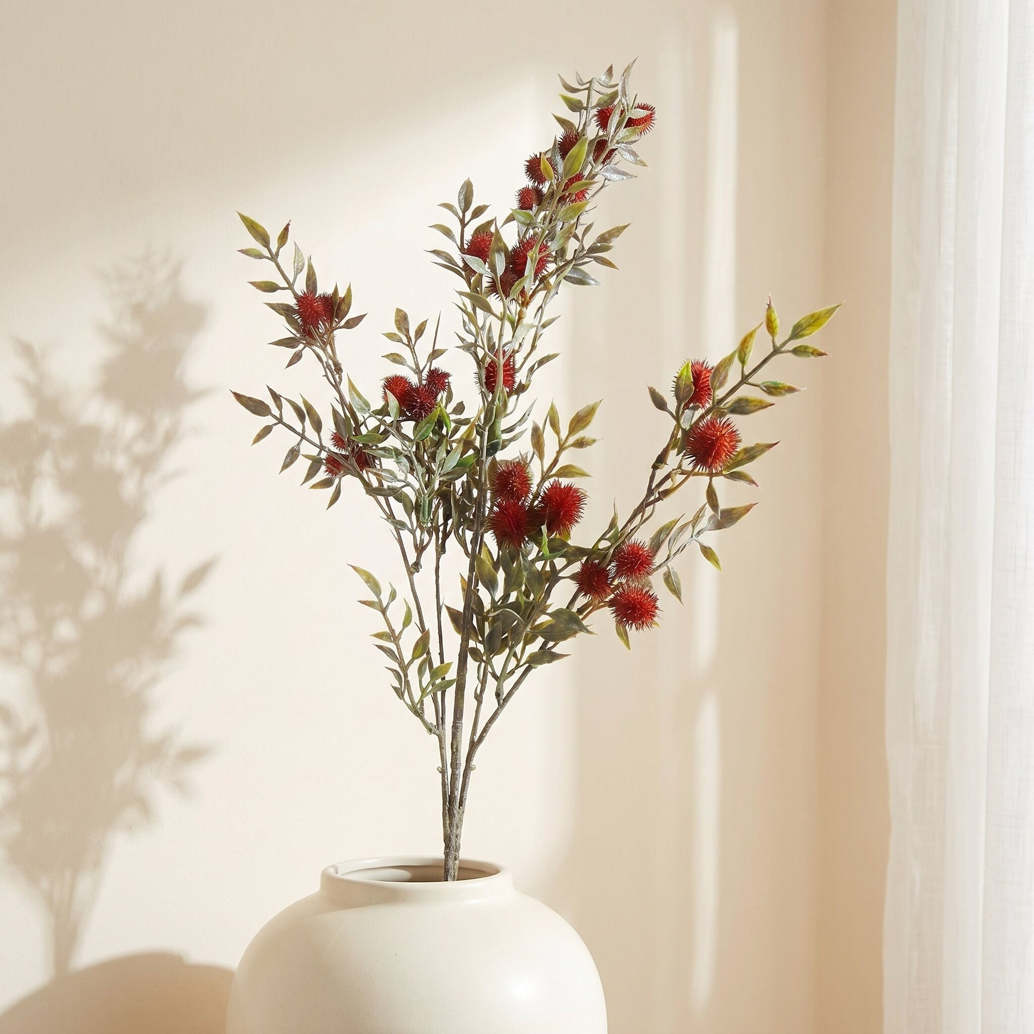 غصن فواكه - 90 سم-household-gardenandoutdoor-artificialflowersandplants-fillers-image-1