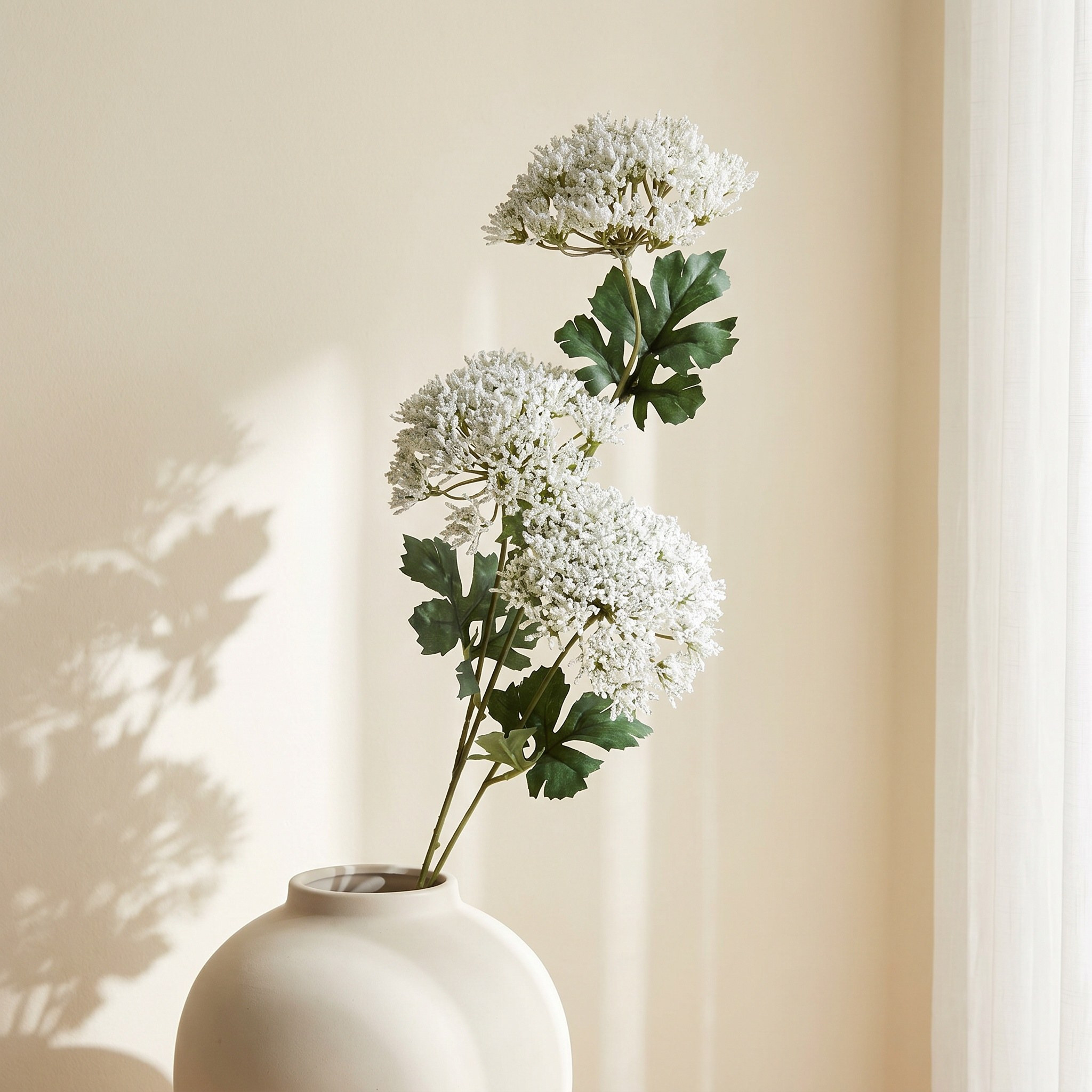 Sedum Flocked Spray - 86 cm-household-gardenandoutdoor-artificialflowersandplants-fillers-image-1