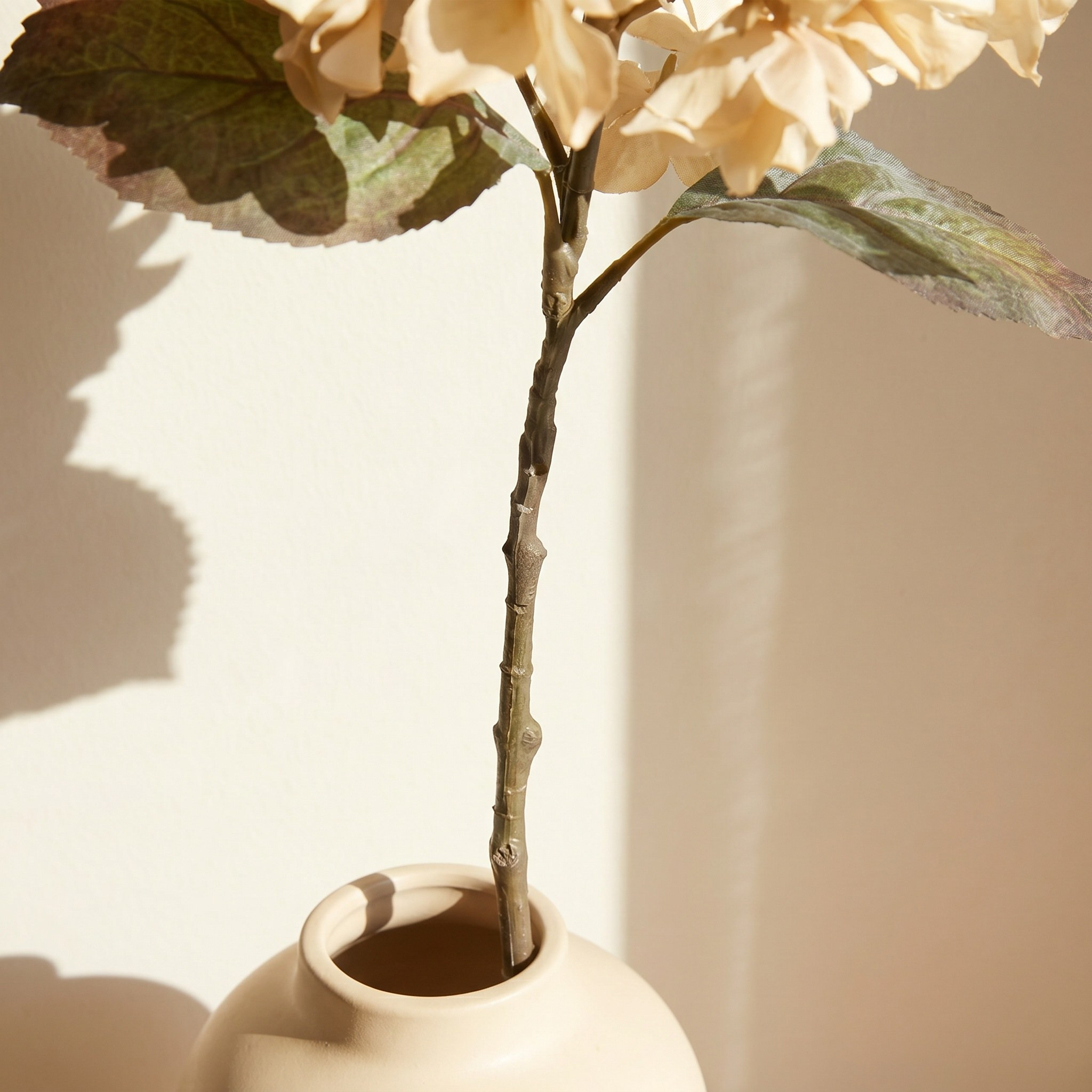 ساق زهرة هدرانجيا - أوتومن - 34 سم-household-gardenandoutdoor-artificialflowersandplants-stems-image-2