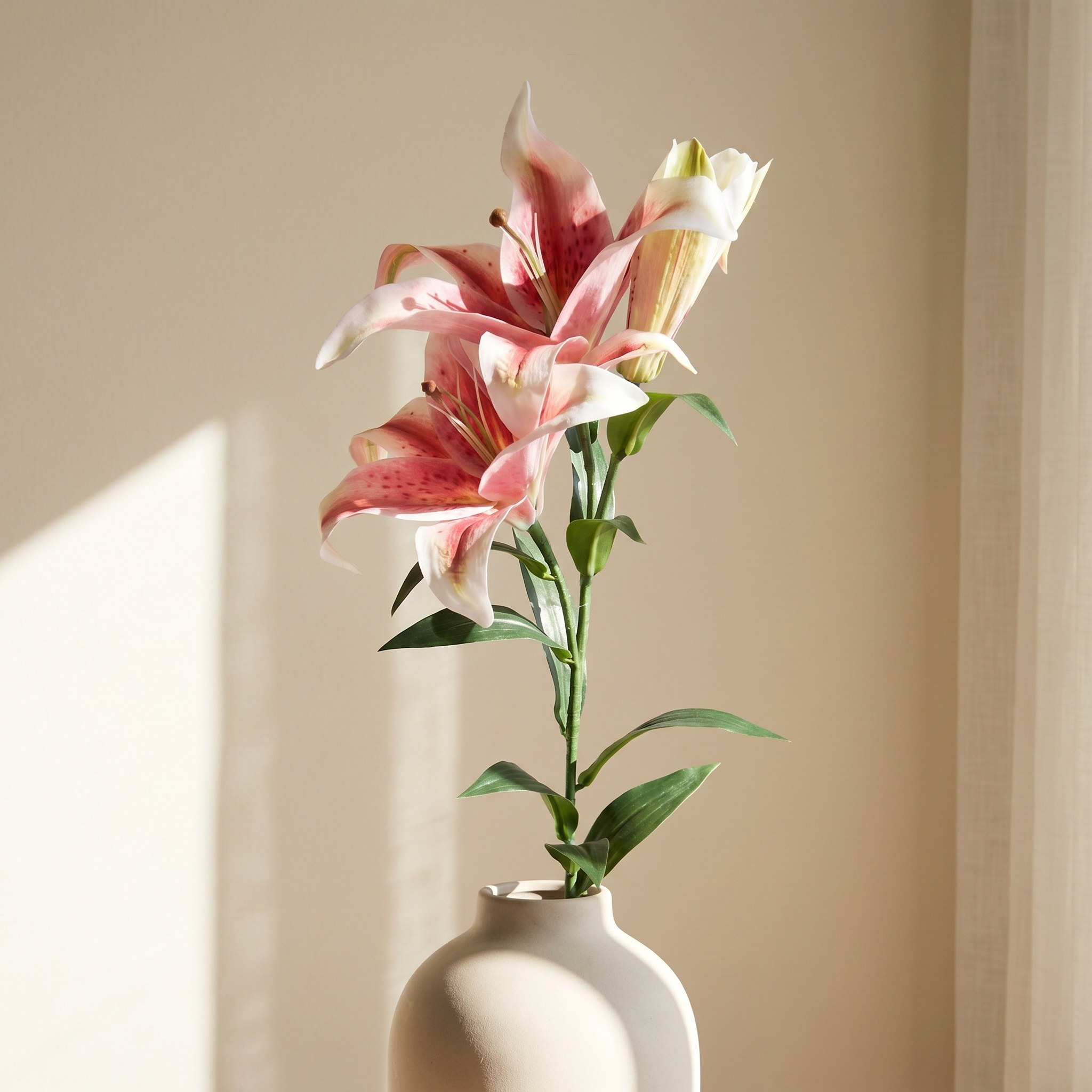 Real Touch Tiger Lily Stem - 86 cm-household-gardenandoutdoor-artificialflowersandplants-stems-image-1