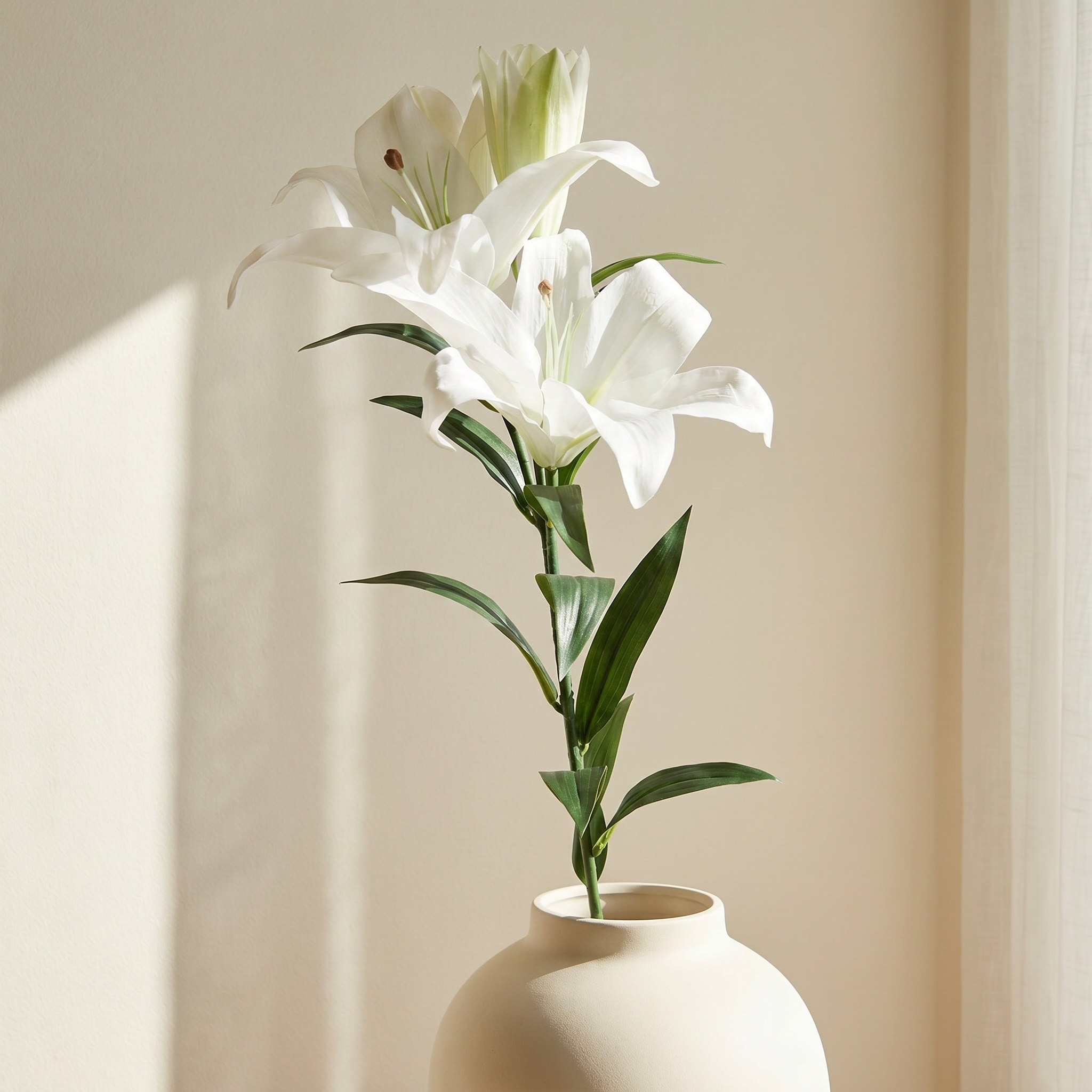 غصن تايجر ليلي - ريل تاتش - 86 سم-household-gardenandoutdoor-artificialflowersandplants-stems-image-1