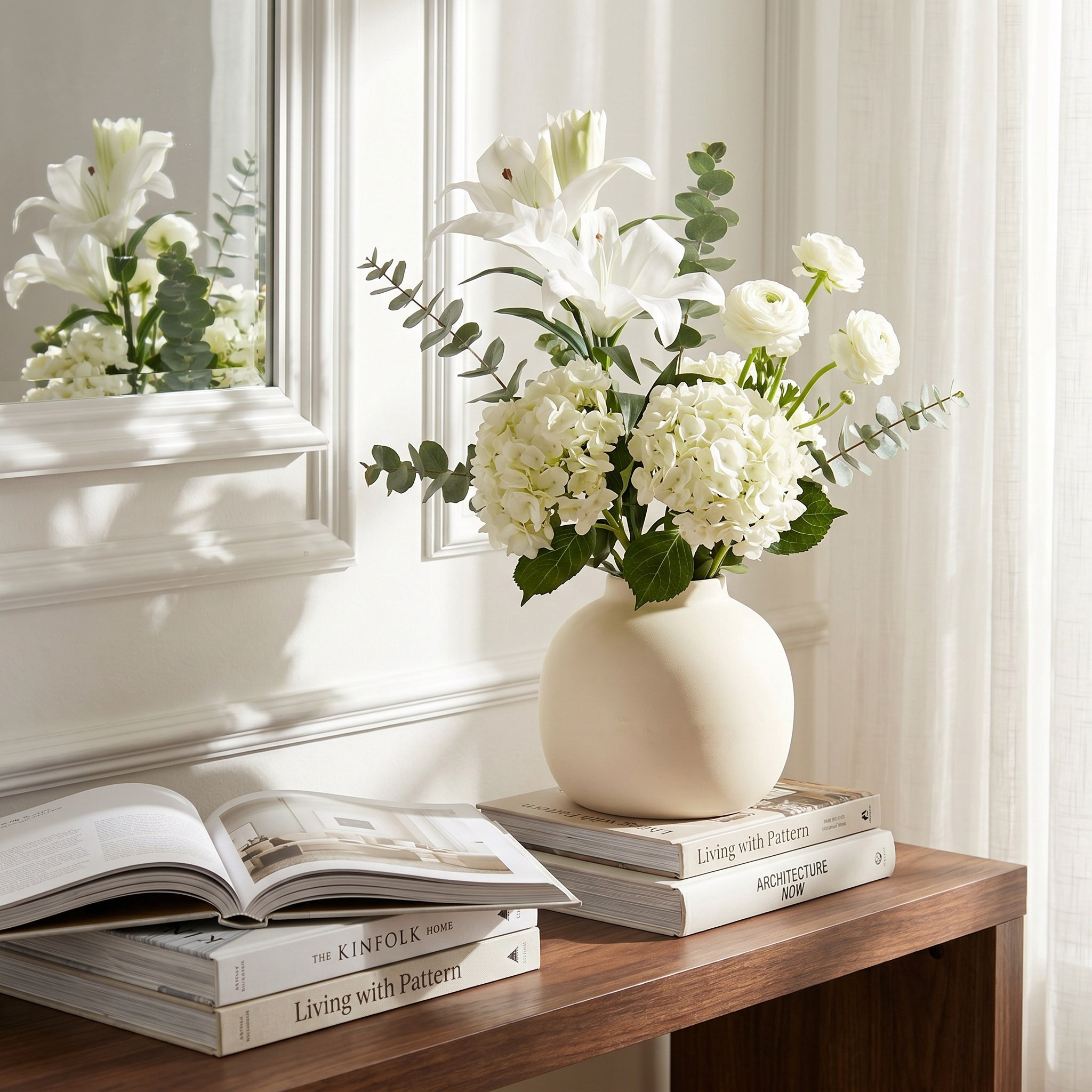 غصن تايجر ليلي - ريل تاتش - 86 سم-household-gardenandoutdoor-artificialflowersandplants-stems-image-3