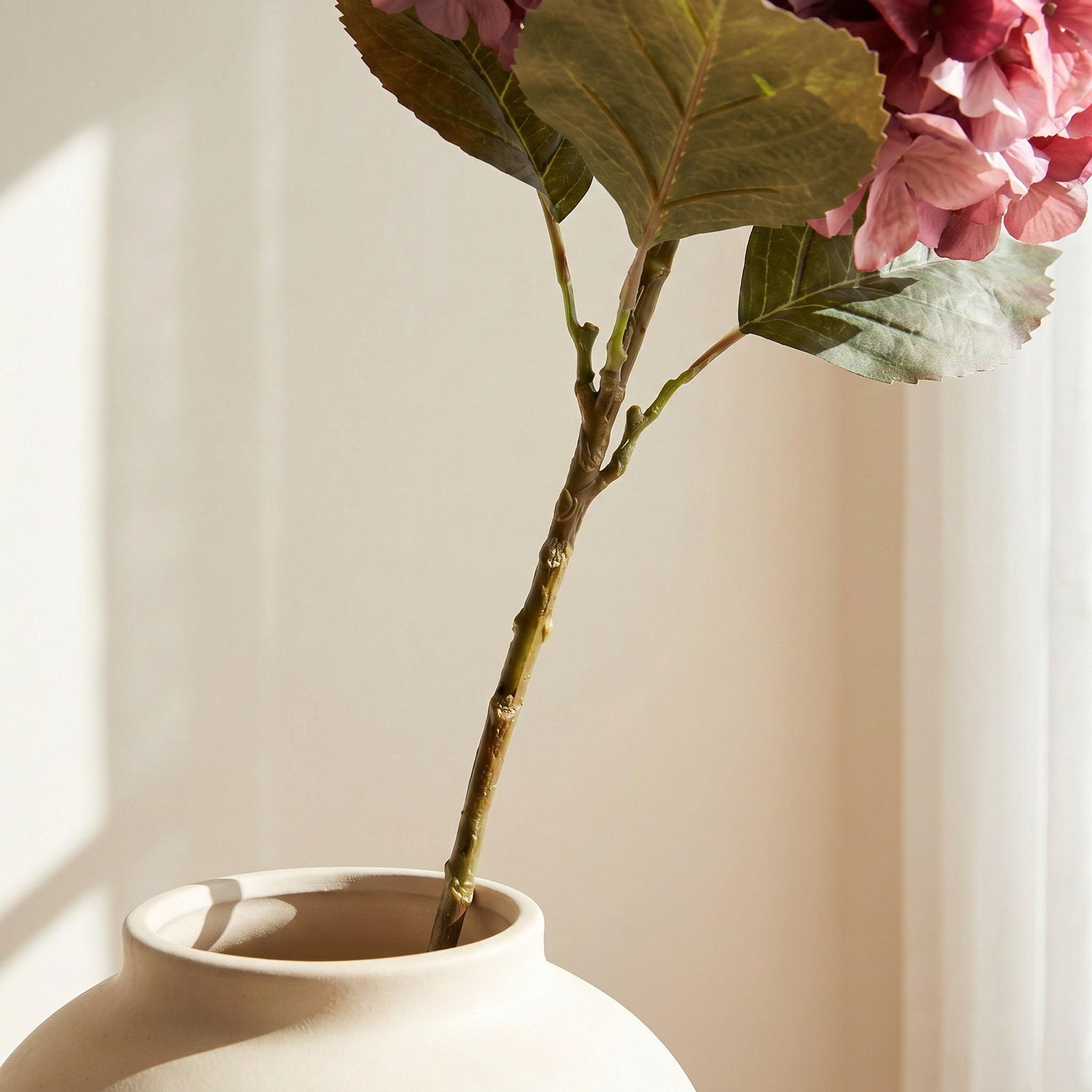 Hydrangea Stem - 73 cm-household-gardenandoutdoor-artificialflowersandplants-stems-image-2