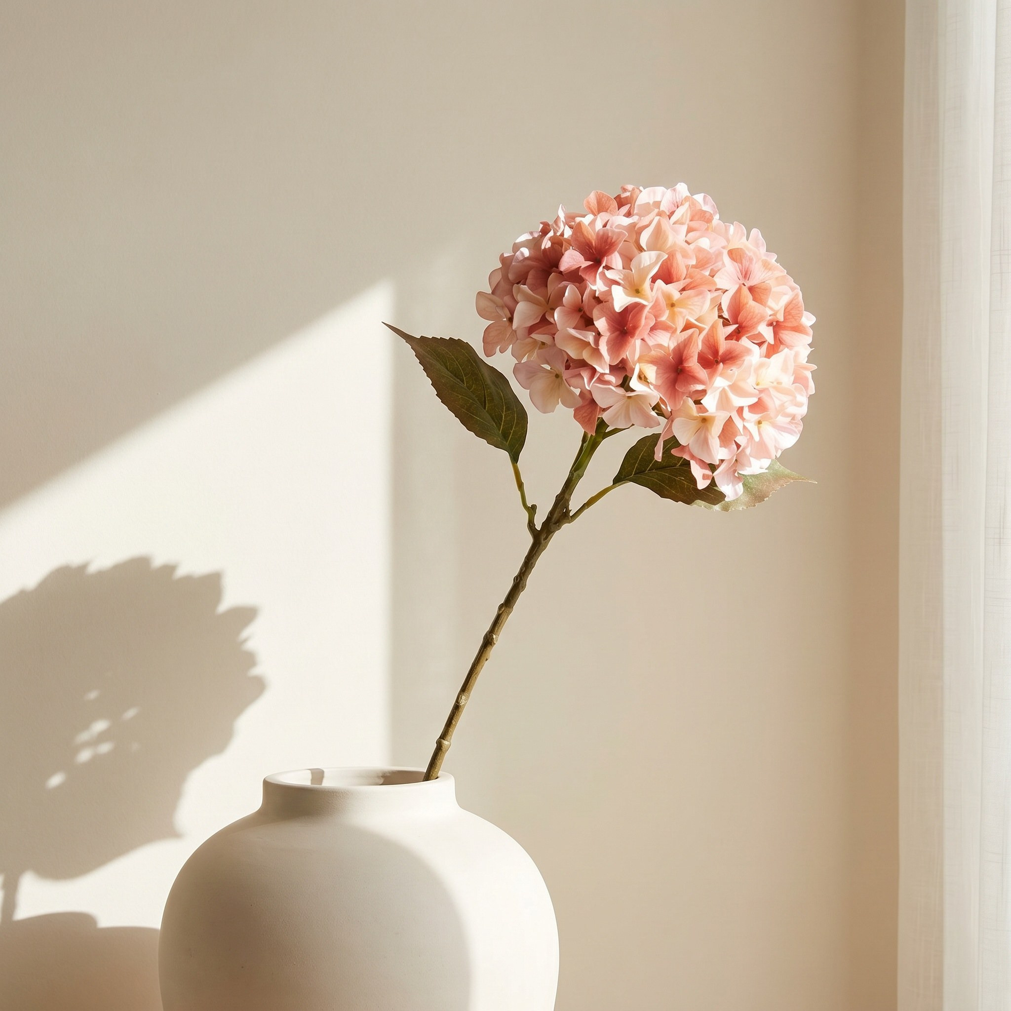 غصن زهرة هدرانجيا - 73 سم-household-gardenandoutdoor-artificialflowersandplants-stems-image-1