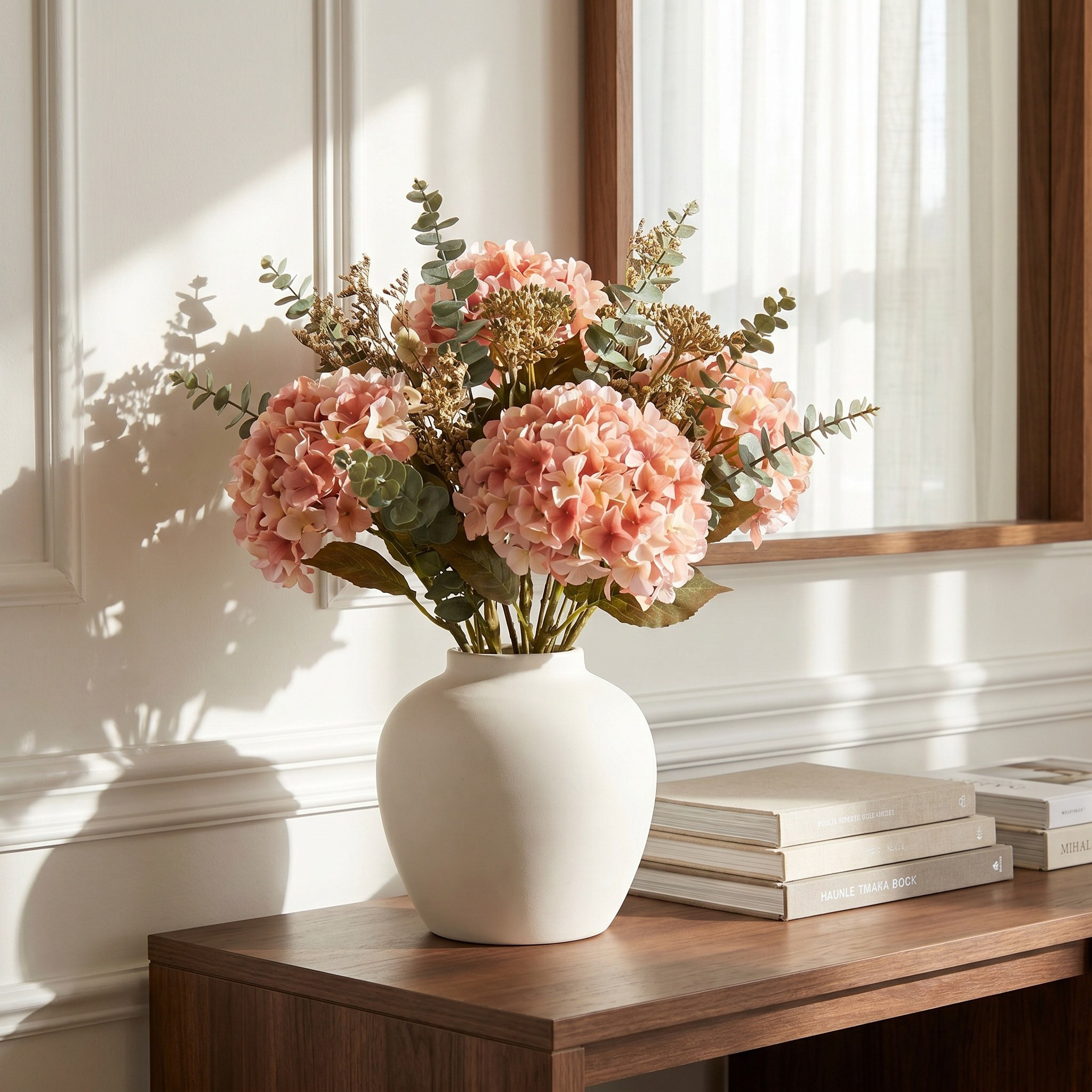 غصن زهرة هدرانجيا - 73 سم-household-gardenandoutdoor-artificialflowersandplants-stems-image-3