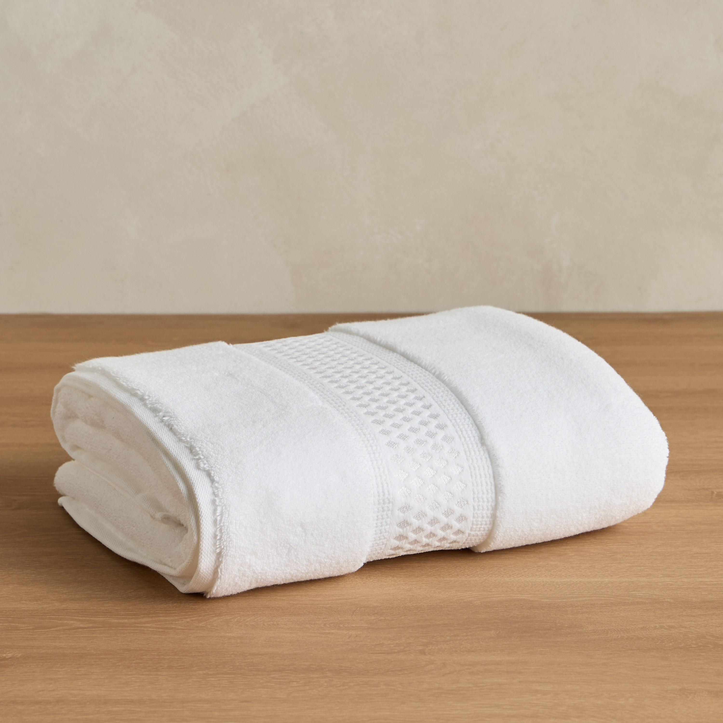 The White Studio 750 GSM Turkish Cotton Bath Sheet - 90x150 cm-household-bathandlaundry-bathlinen-towels-image-1