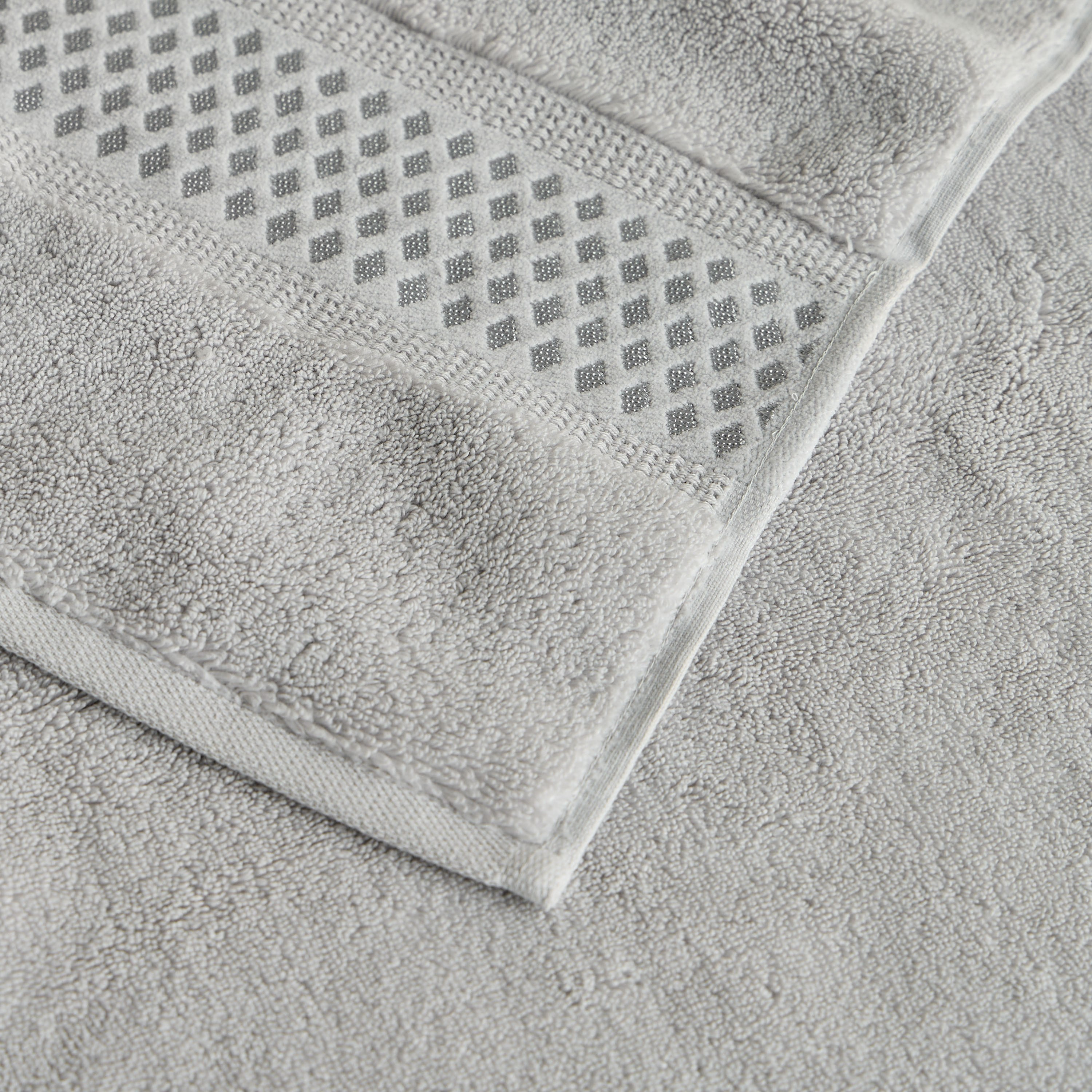 منشفة يد قطن تركي بوزن 750 جرامًا لكل متر مربع - ذا وايت ستوديو - 50x90 سم-household-bathandlaundry-bathlinen-towels-image-3
