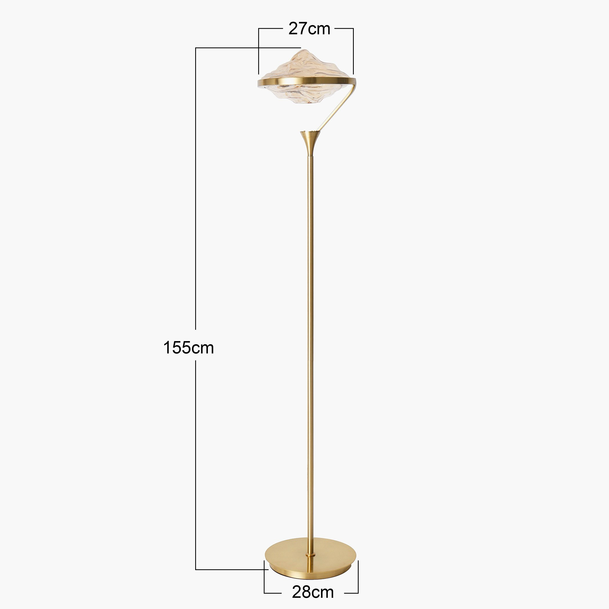 Pamela Glass Floor Lamp - 154 cm-household-lighting-floorlamps-image-5