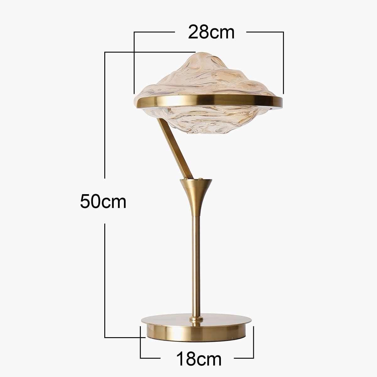 Pamela Glass Table Lamp - 50 cm-household-lighting-tableanddesklamps-image-5