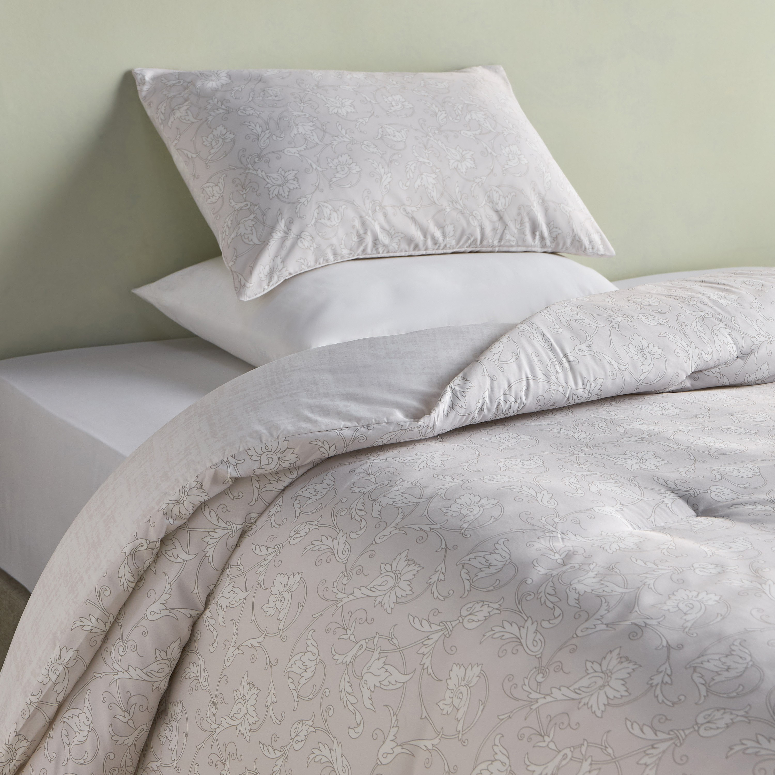 Hazel Printed 2-Piece Full Comforter Set - 160x230 cm-household-bedding-comfortersandbedspreads-comforters-image-1