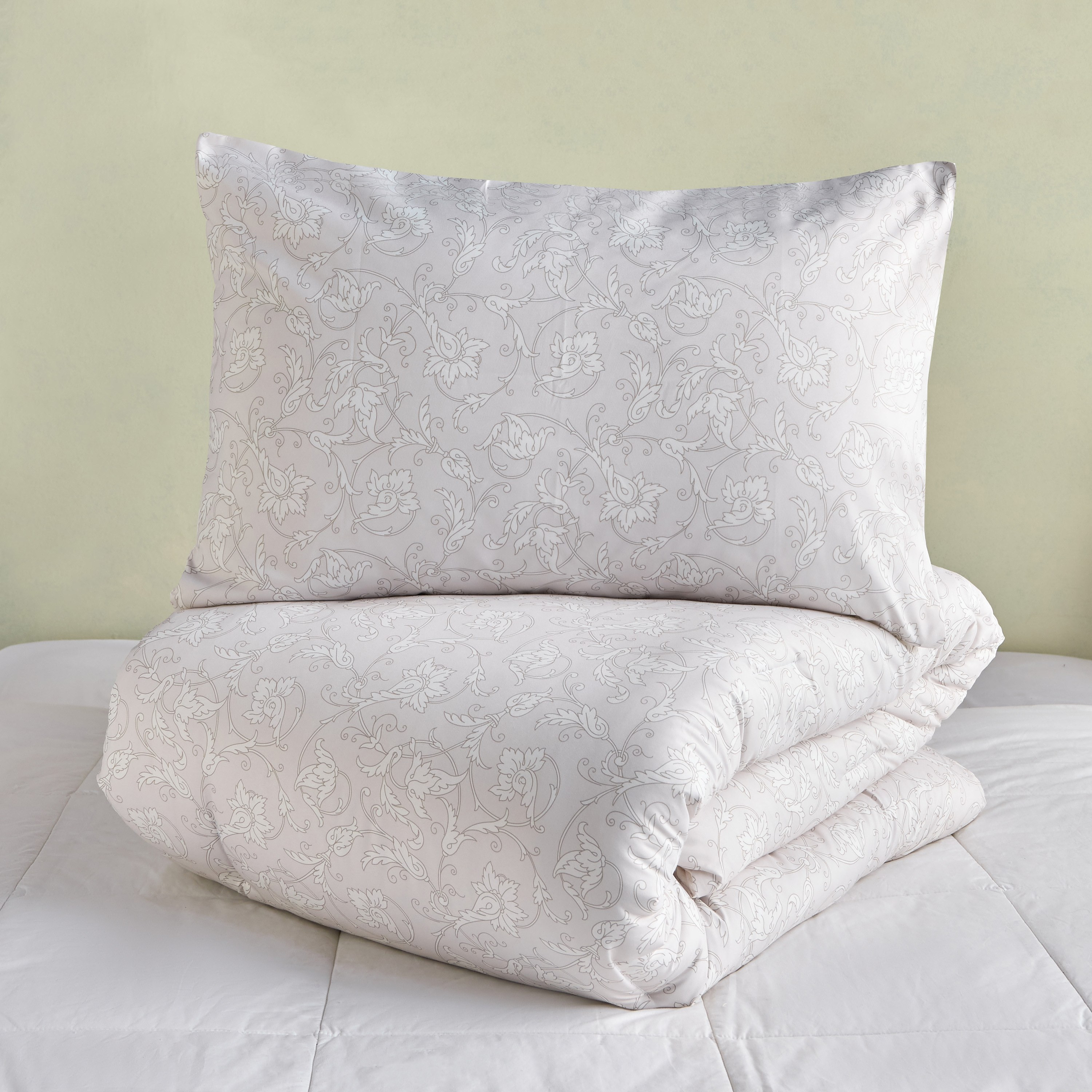 Hazel Printed 2-Piece Full Comforter Set - 160x230 cm-household-bedding-comfortersandbedspreads-comforters-image-6
