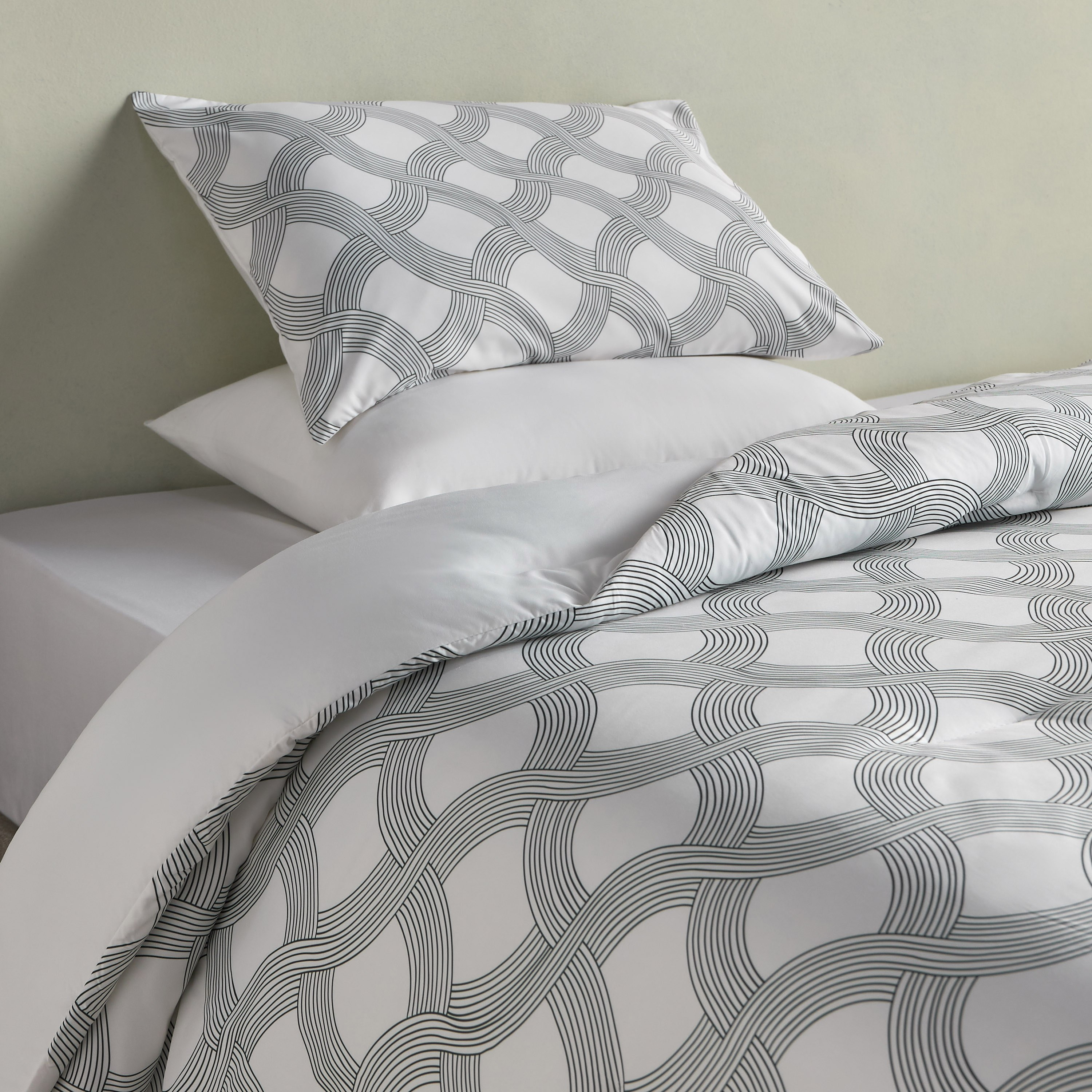 Leah Cotton Printed 2-Piece Full Comforter Set - 160x230 cm-household-bedding-comfortersandbedspreads-comforters-image-1