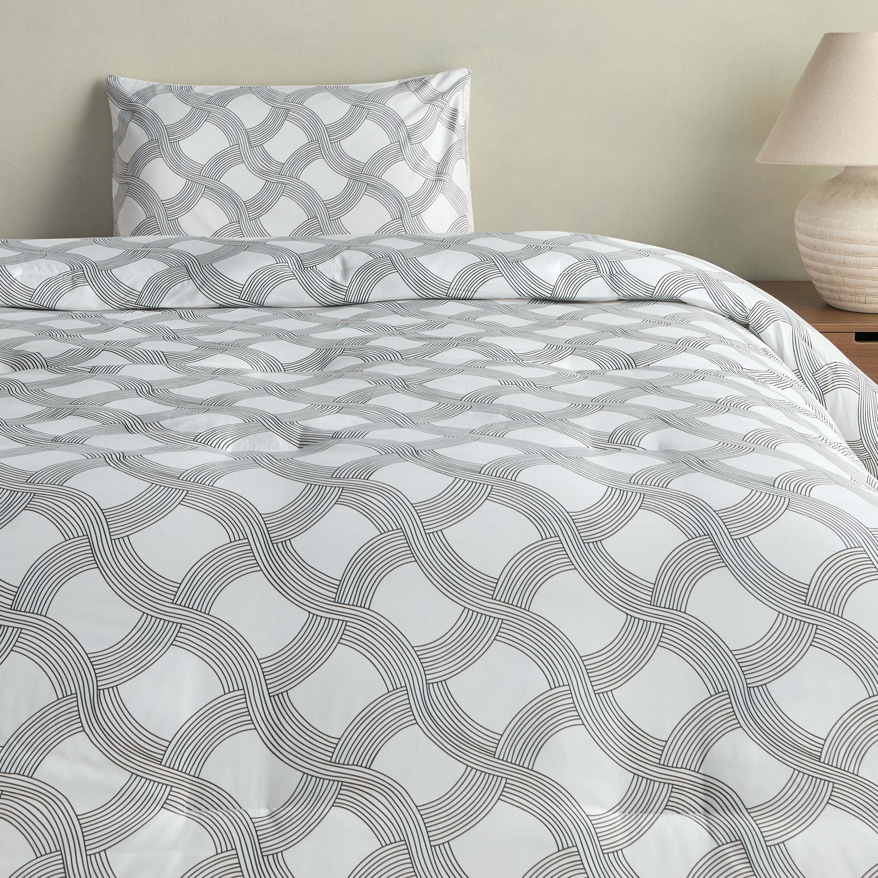 Leah Cotton Printed 2-Piece Full Comforter Set - 160x230 cm-household-bedding-comfortersandbedspreads-comforters-image-2