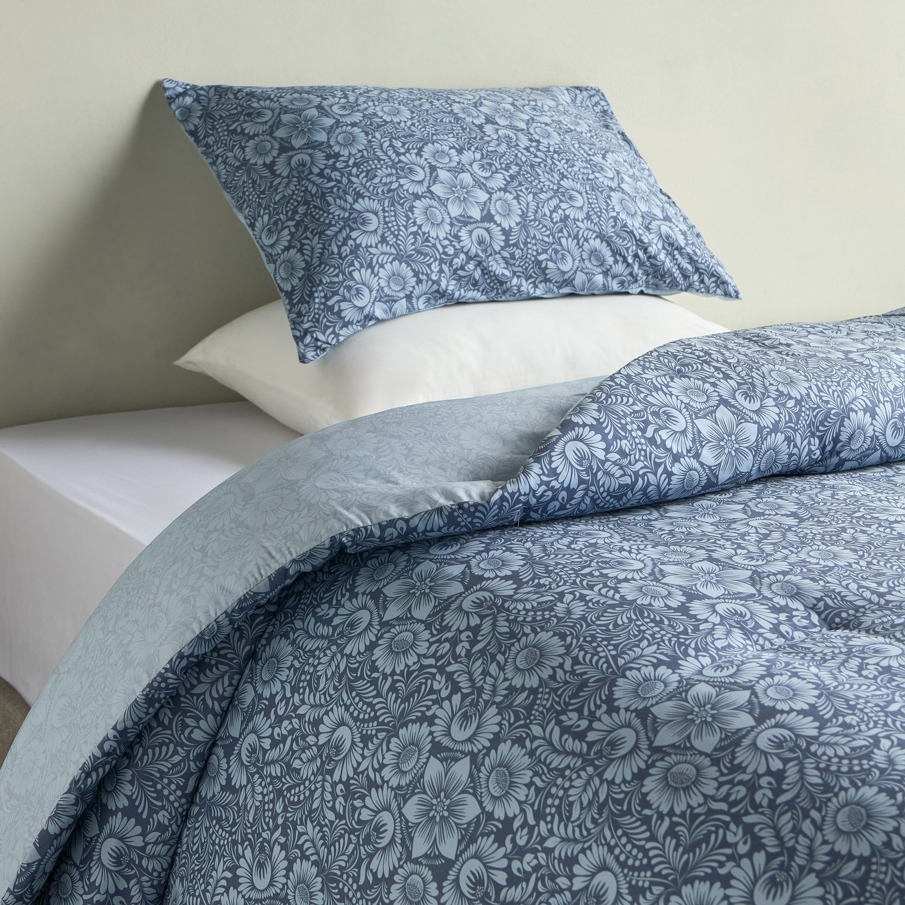 Yilan Printed 2-Piece Full Comforter Set -160x230 cm-household-bedding-comfortersandbedspreads-comforters-image-1