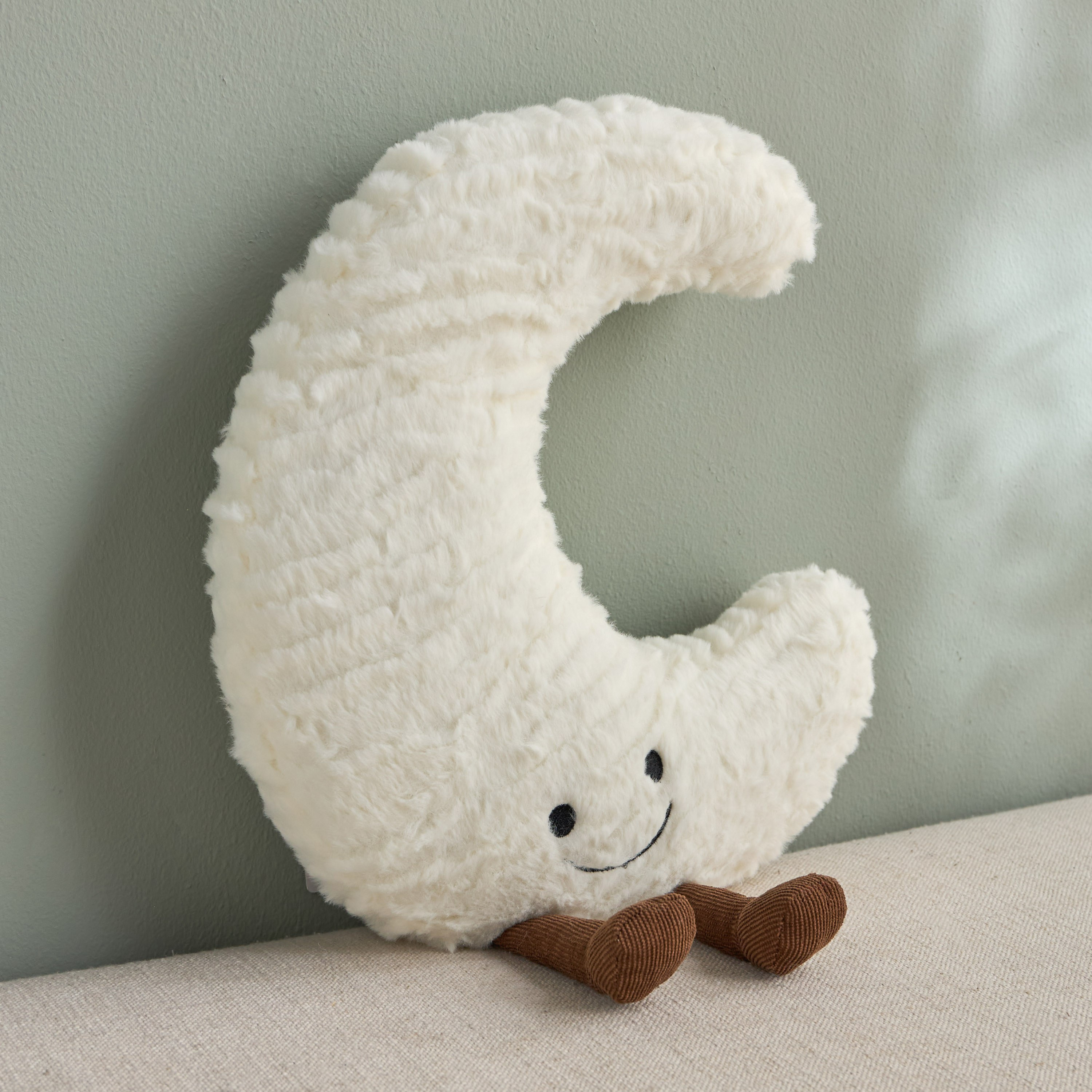 Moon Shaped Cushion - 32x25 cm