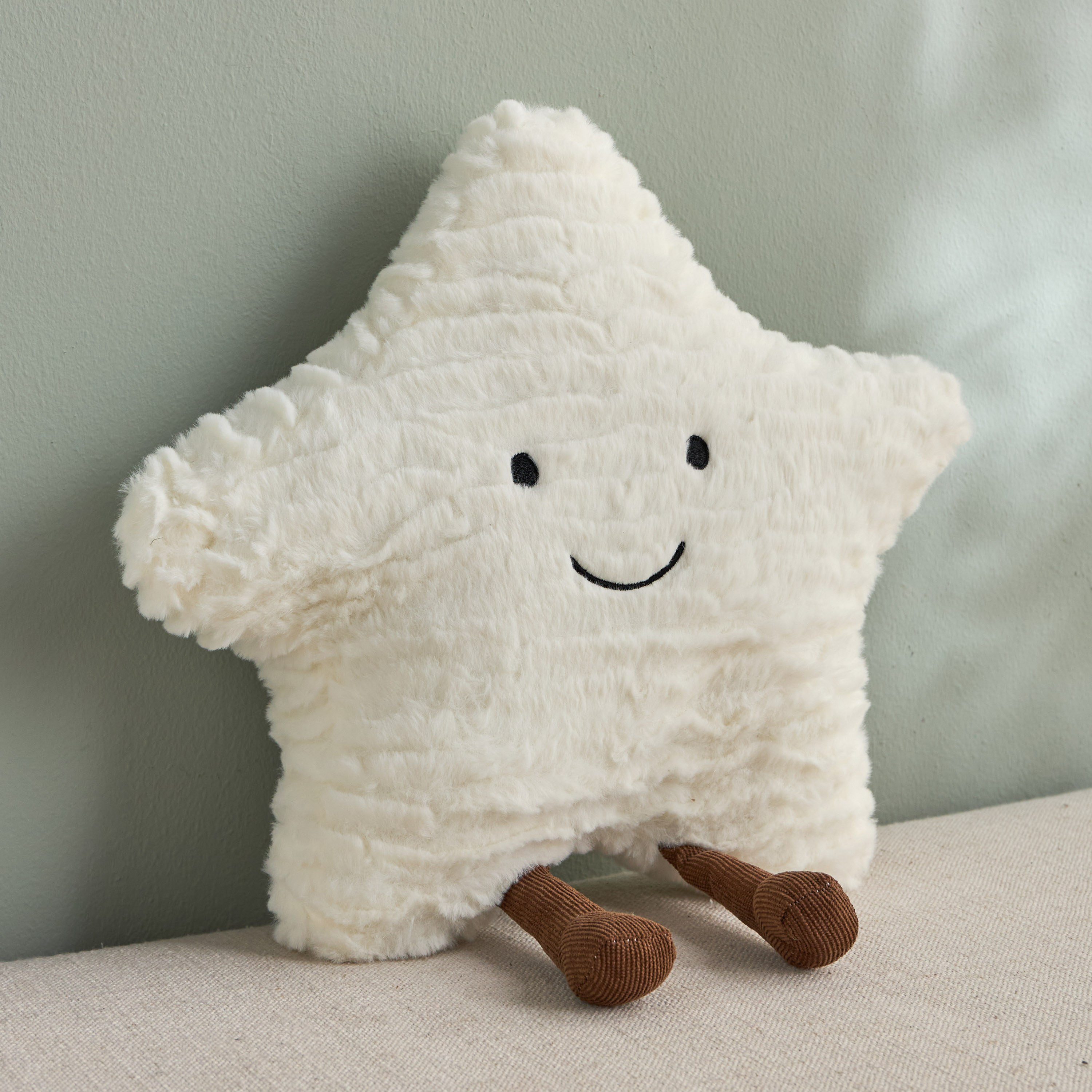 Star Filled Cushion - 39x37 cm