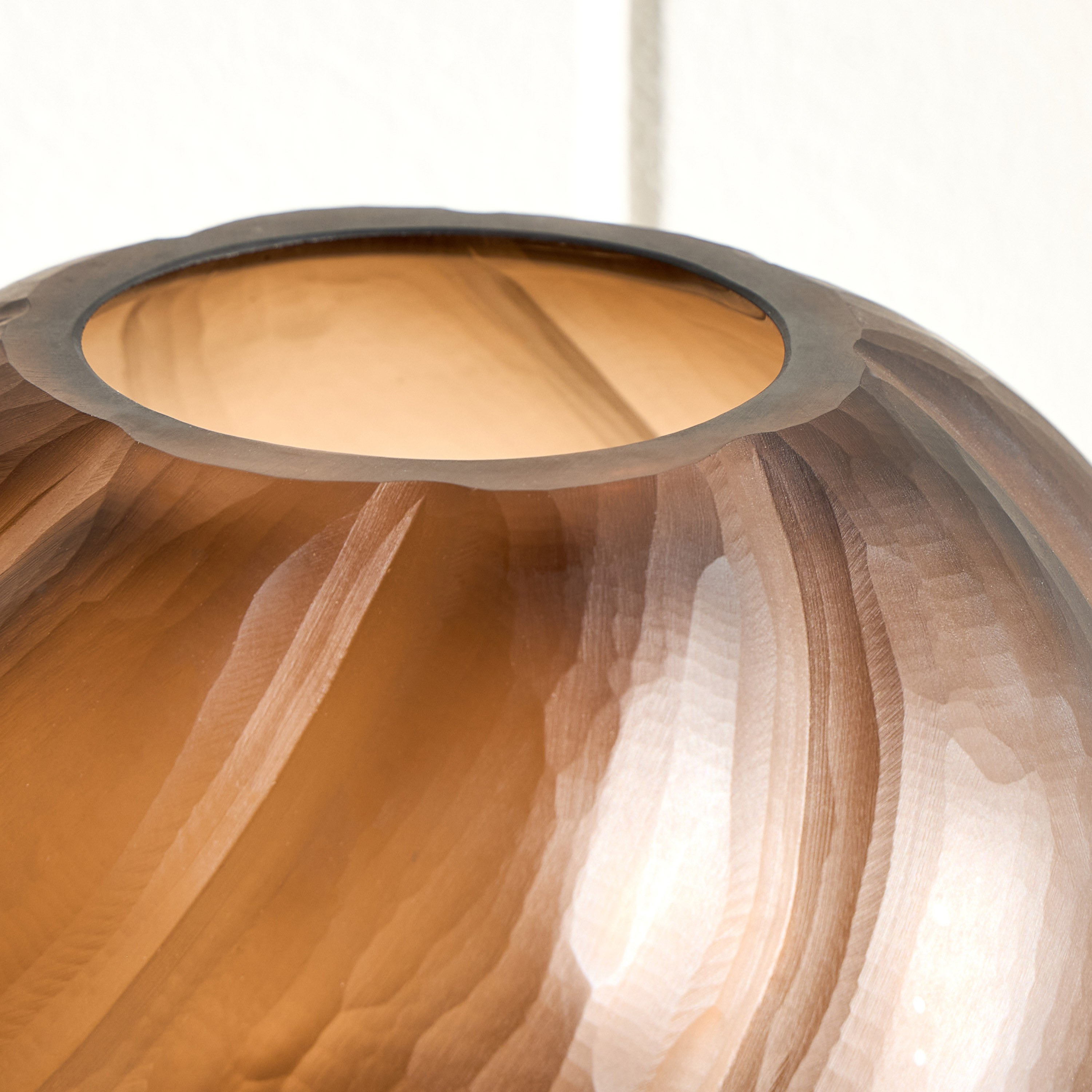 Loft Loulou Bruno Glass Vase - 22 cm-household-decor-vasesandbowls-image-2