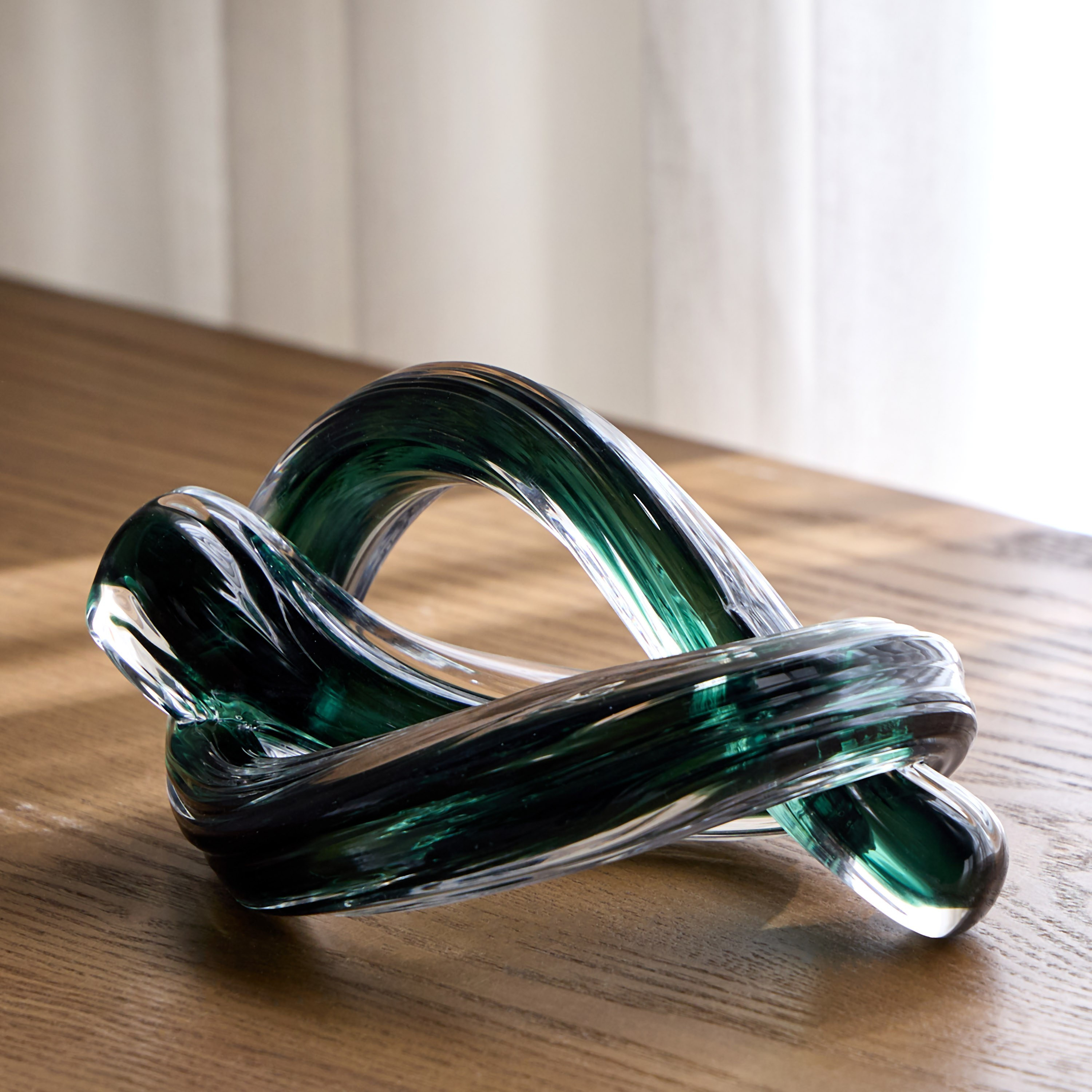 Loft Nouf Serra Glass Decorative Accent - 35 cm-household-decor-decorativeobjectsandsculptures-image-1