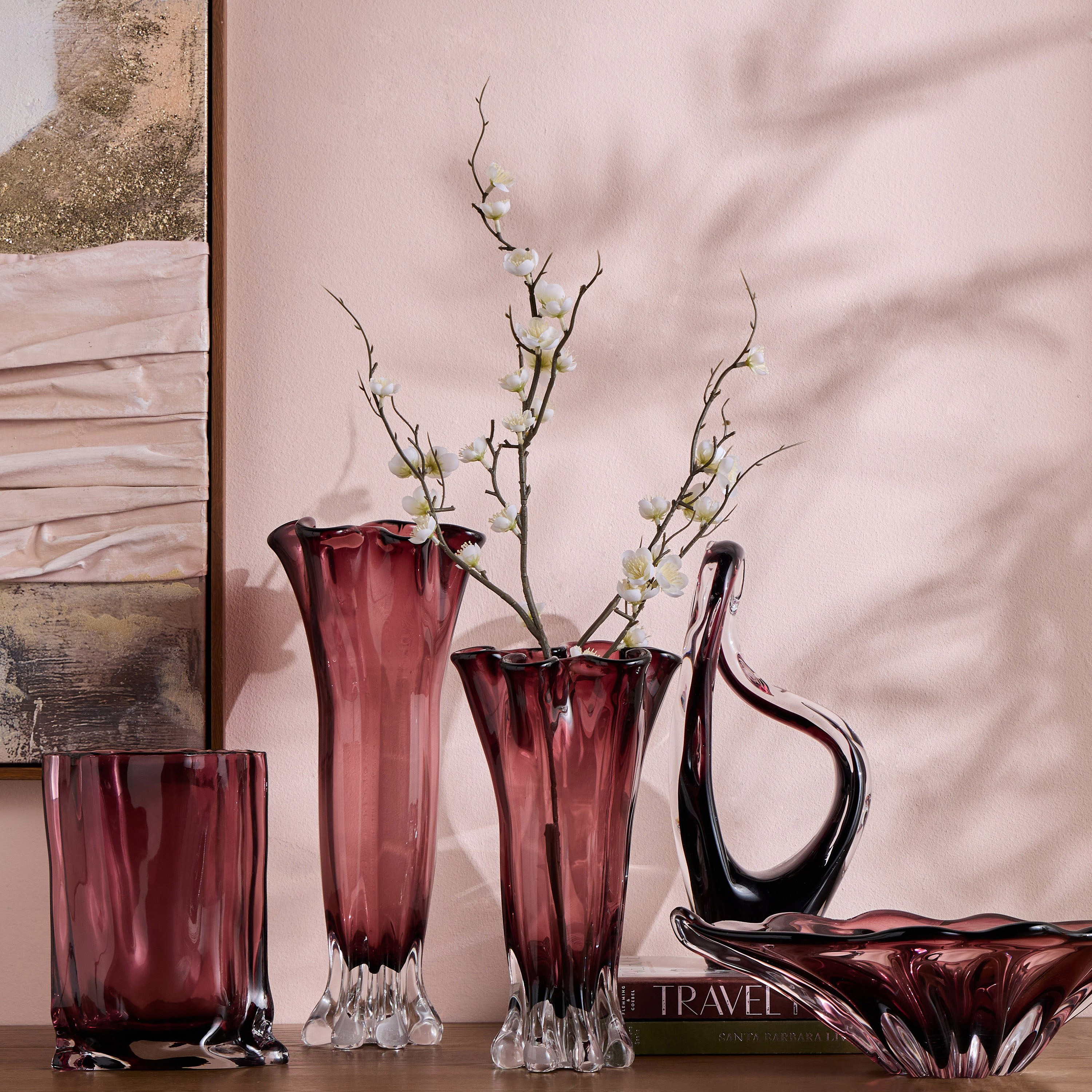 Ophira luxe Glass Decorative Accent - 35 cm-household-decor-decorativeobjectsandsculptures-image-3