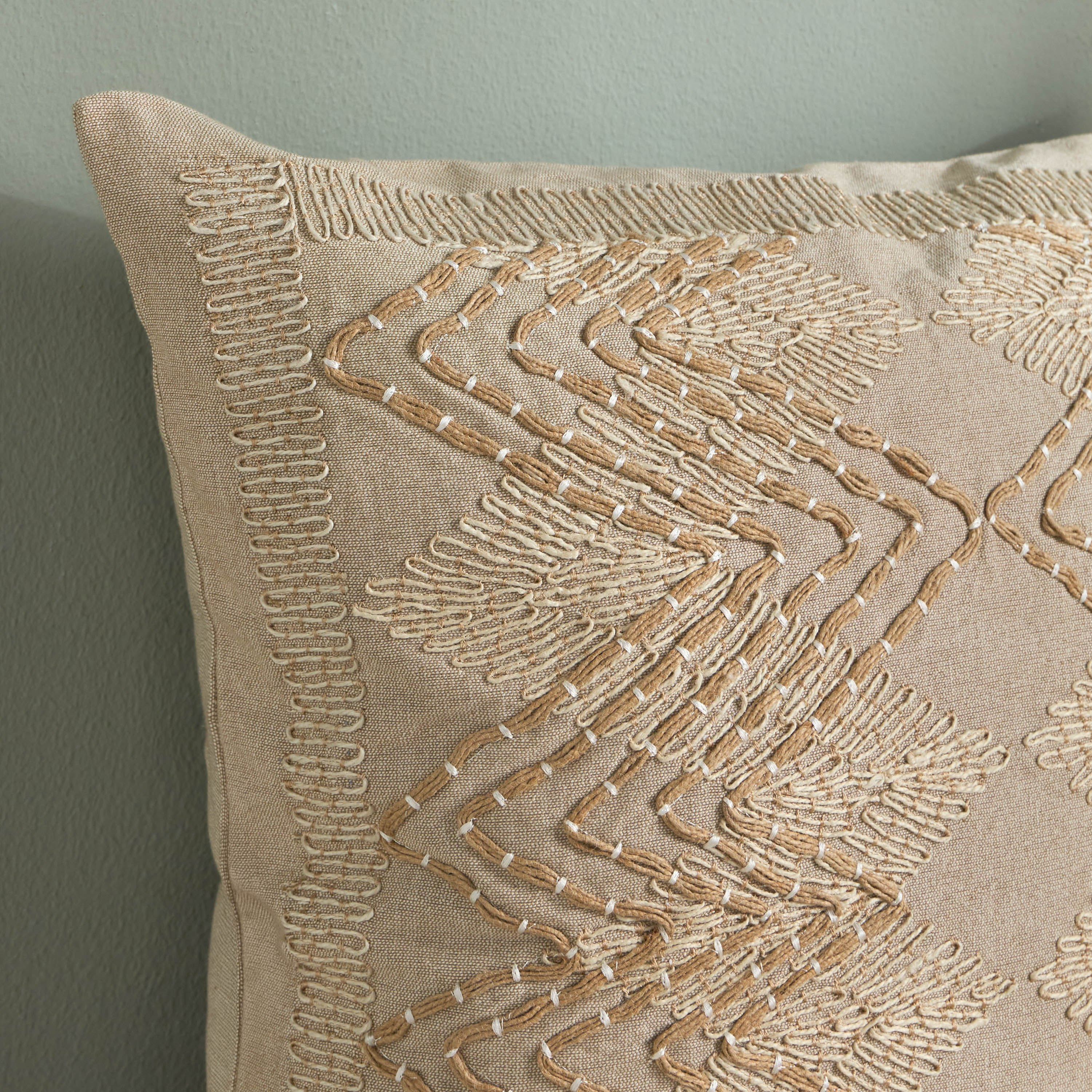 Willow Embroidered Cushion Cover-household-cushionsandthrows-cushioncovers-image-2
