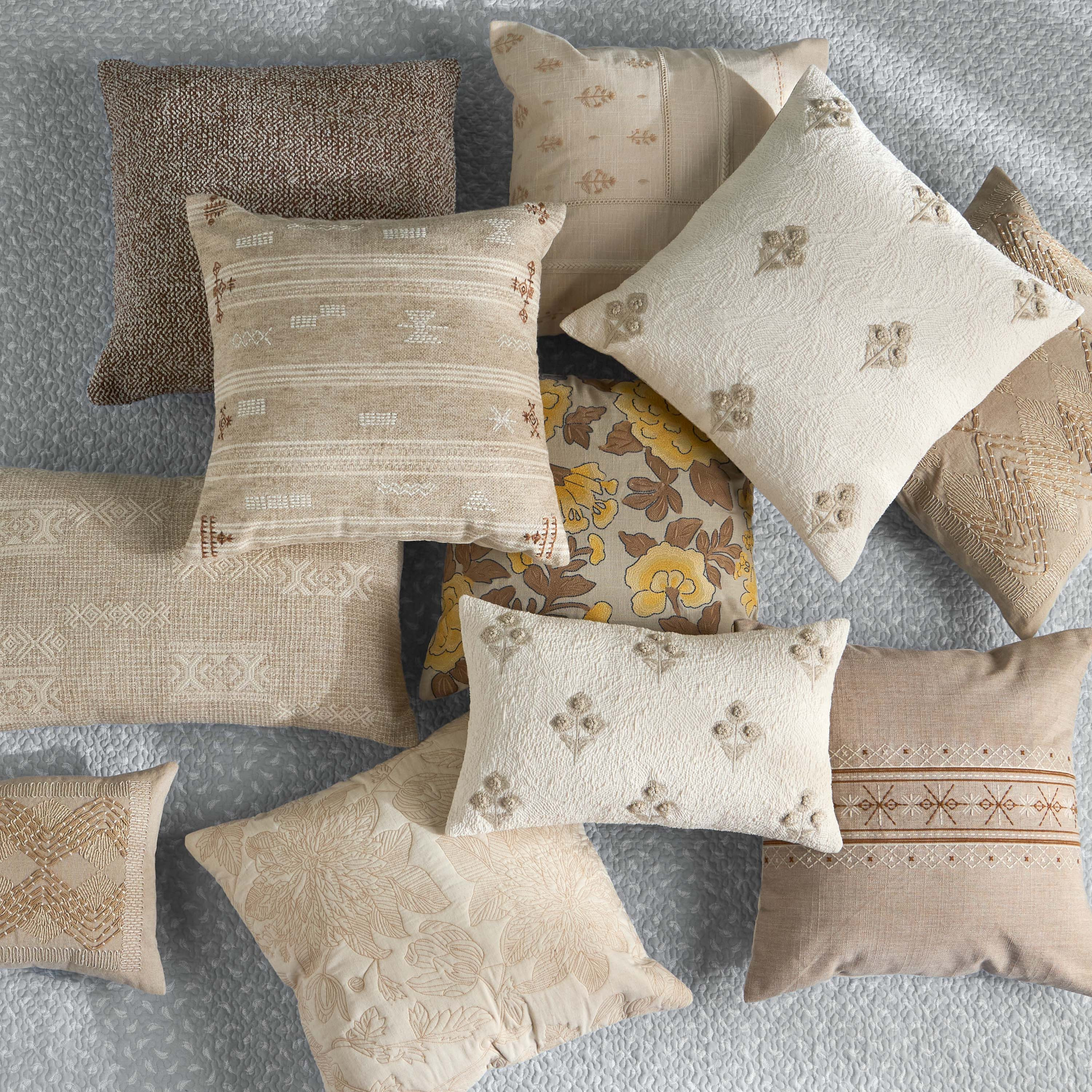 Willow Embroidered Cushion Cover-household-cushionsandthrows-cushioncovers-image-4