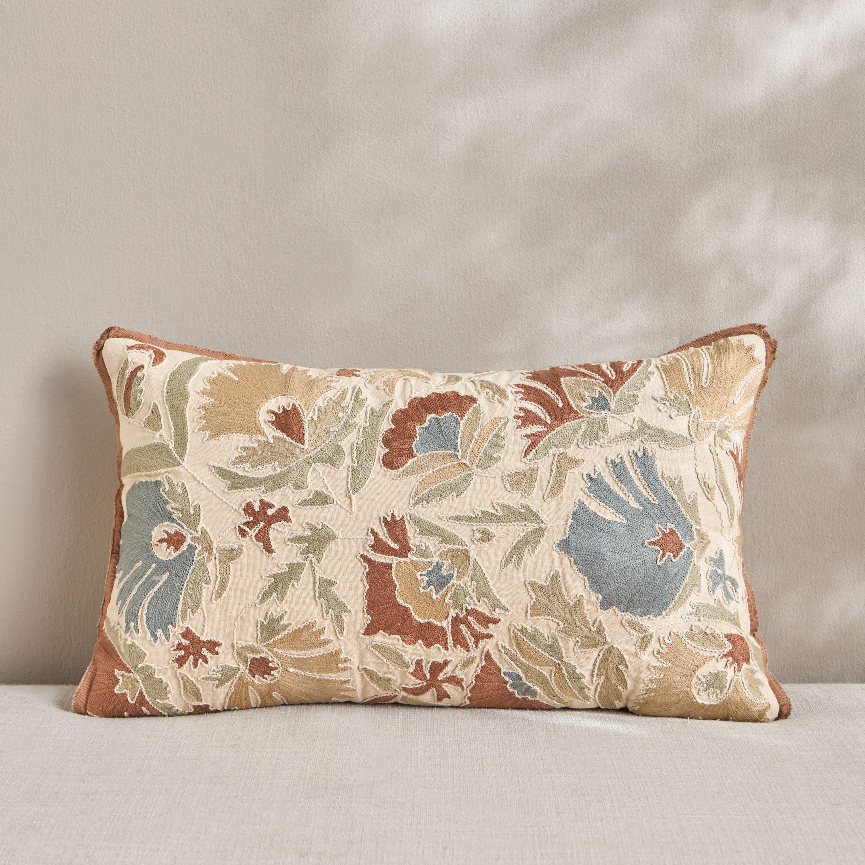 Crafted Embroidered Cushion Cover - 30x50 cm-household-cushionsandthrows-cushioncovers-image-1