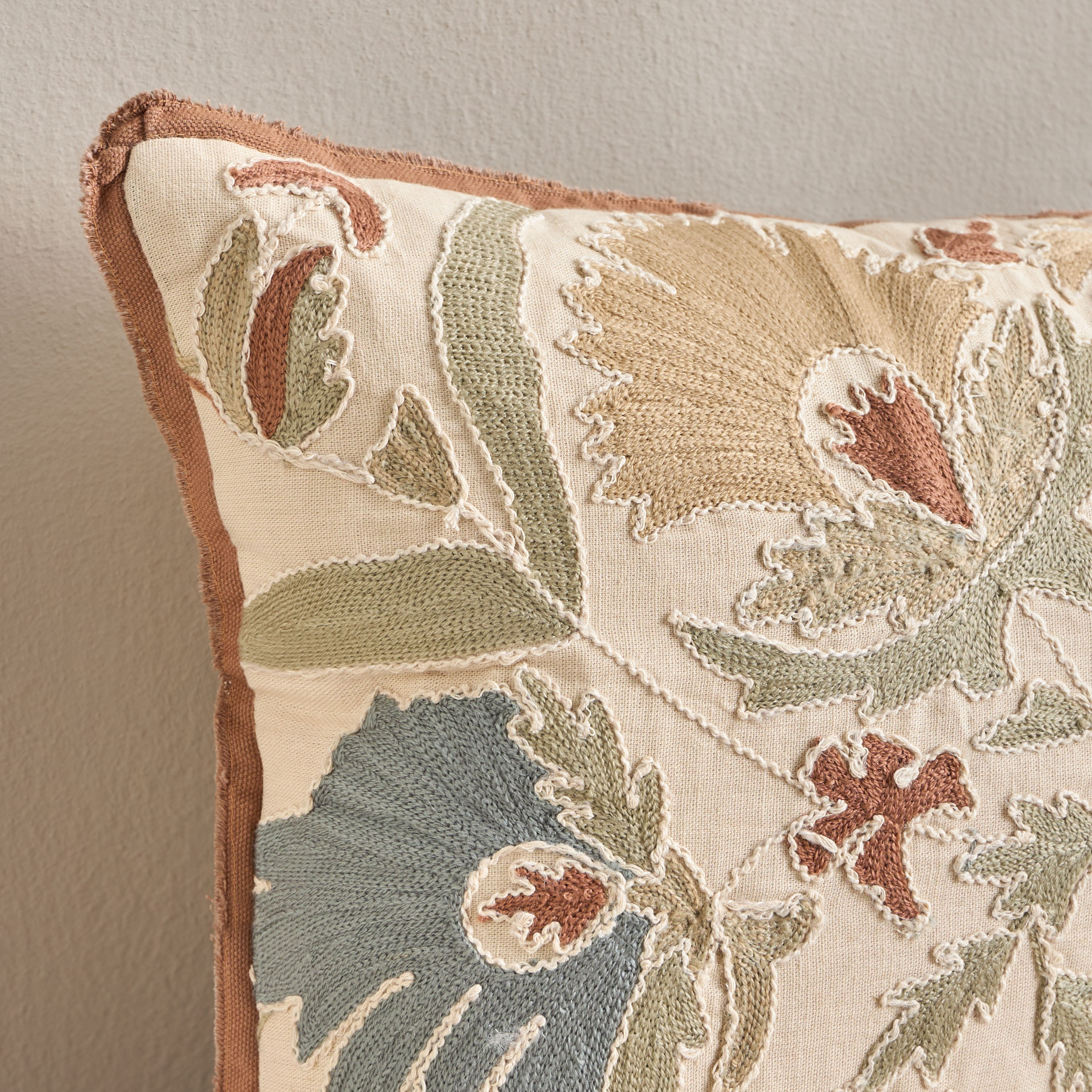 Crafted Embroidered Cushion Cover - 30x50 cm-household-cushionsandthrows-cushioncovers-image-2