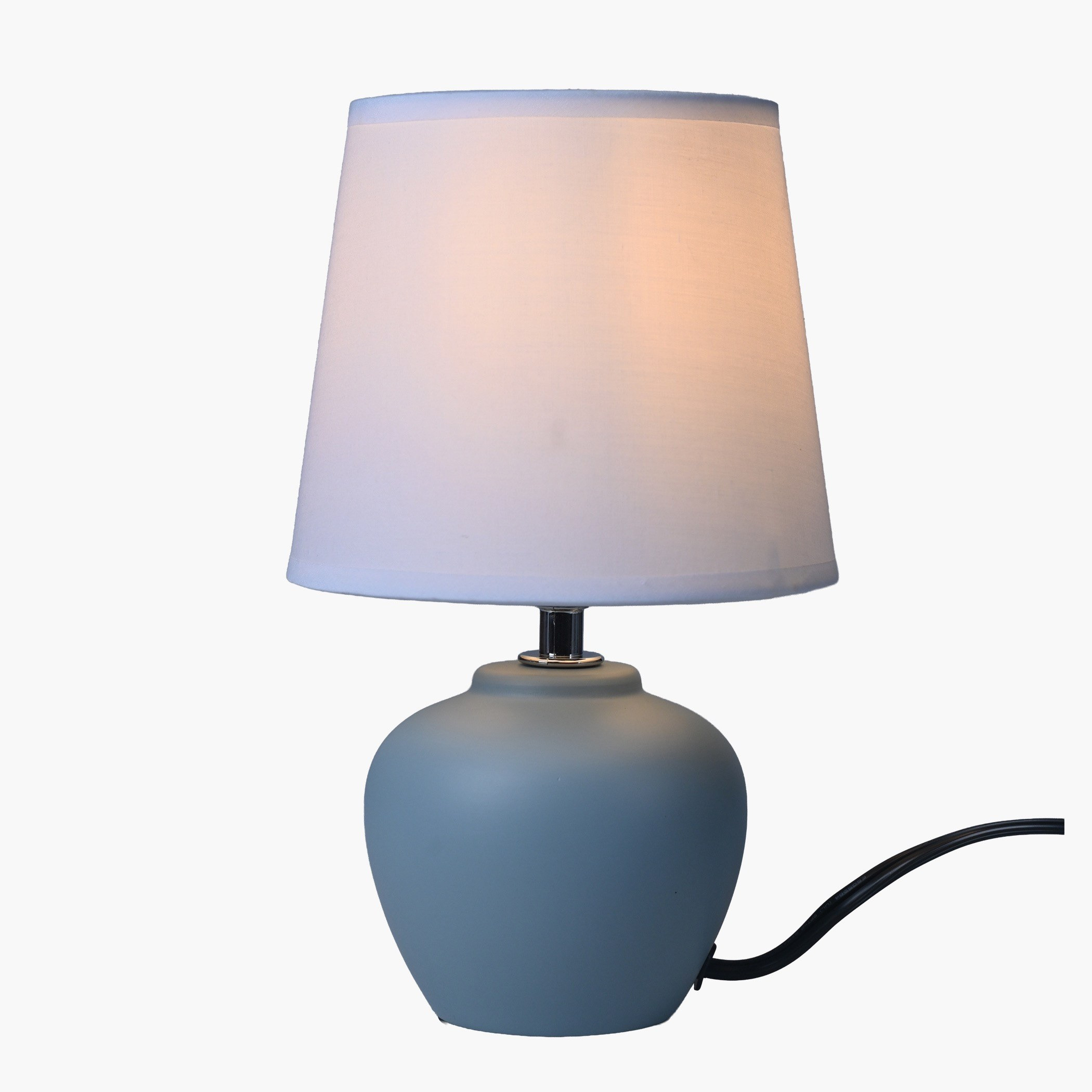 Fringilla Ceramic Table Lamp - 26 cm-household-lighting-tableanddesklamps-image-2
