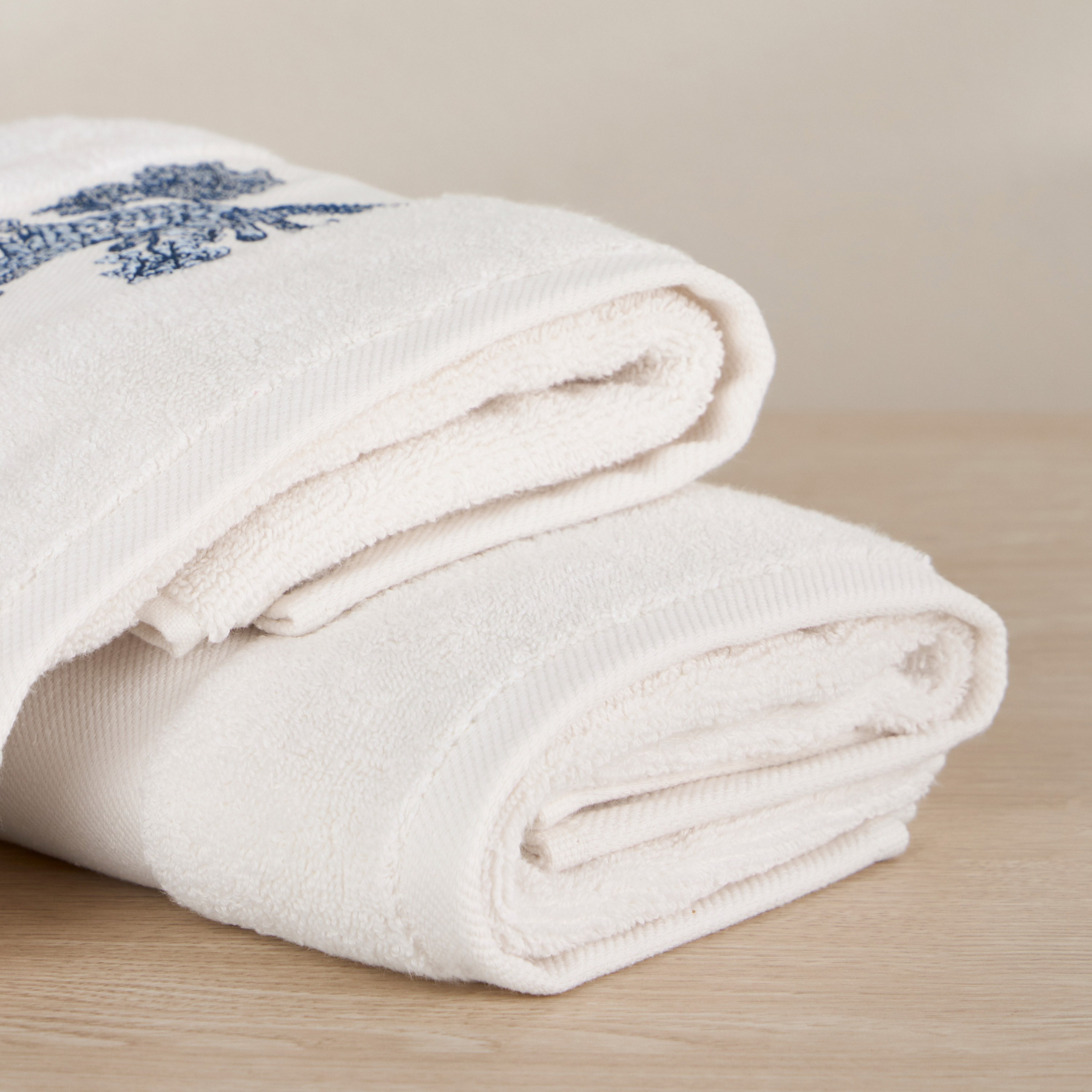 طقم مناشف يد من القطن التركي قطعتين بكثافة 550 جرام للمتر المربع - بوتانيك توال - 50×90 سم-household-bathandlaundry-bathlinen-towels-image-4
