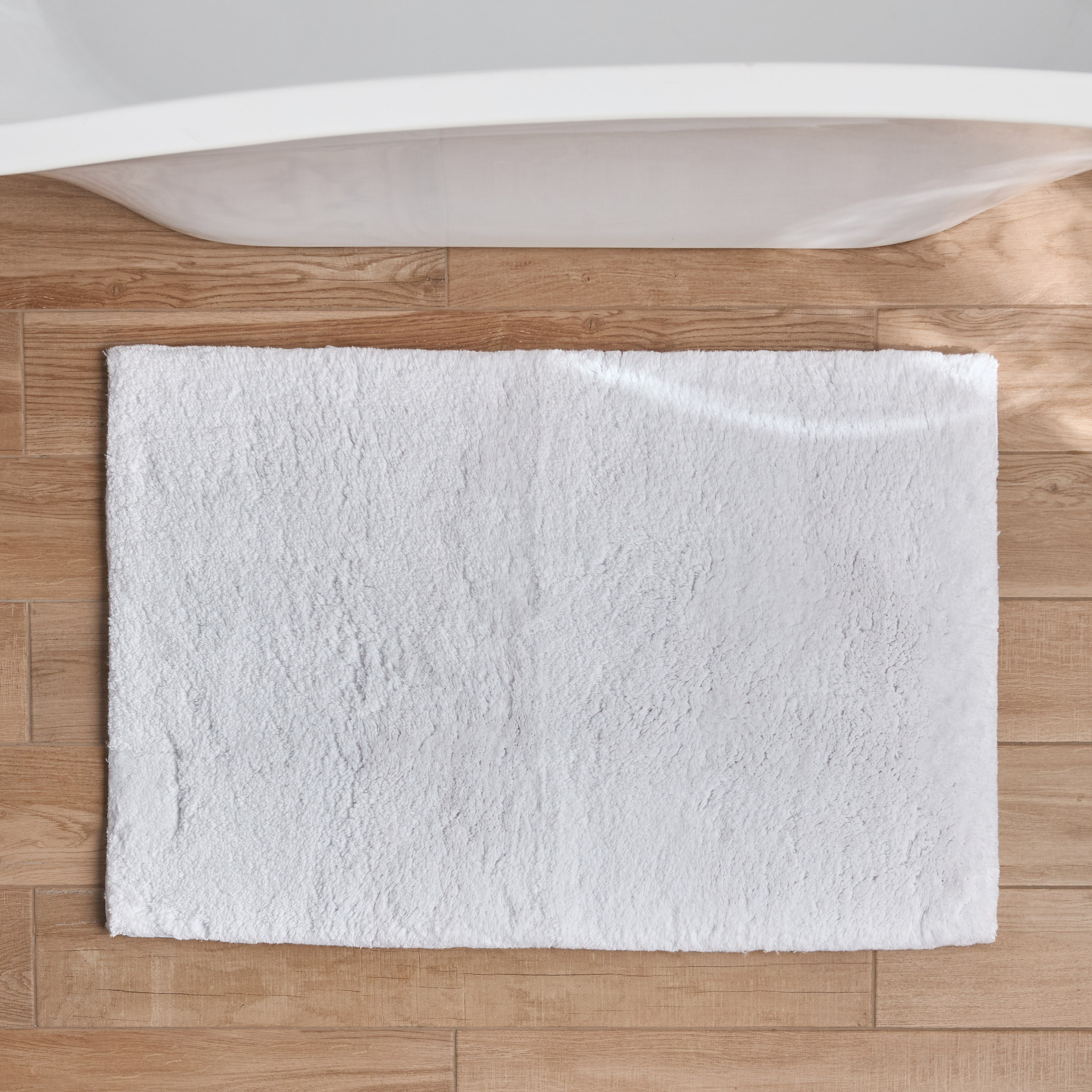 The White Studio Genova Bath Mat - 60x90 cm-household-bathandlaundry-bathlinen-bathmatsandtubmats-image-1