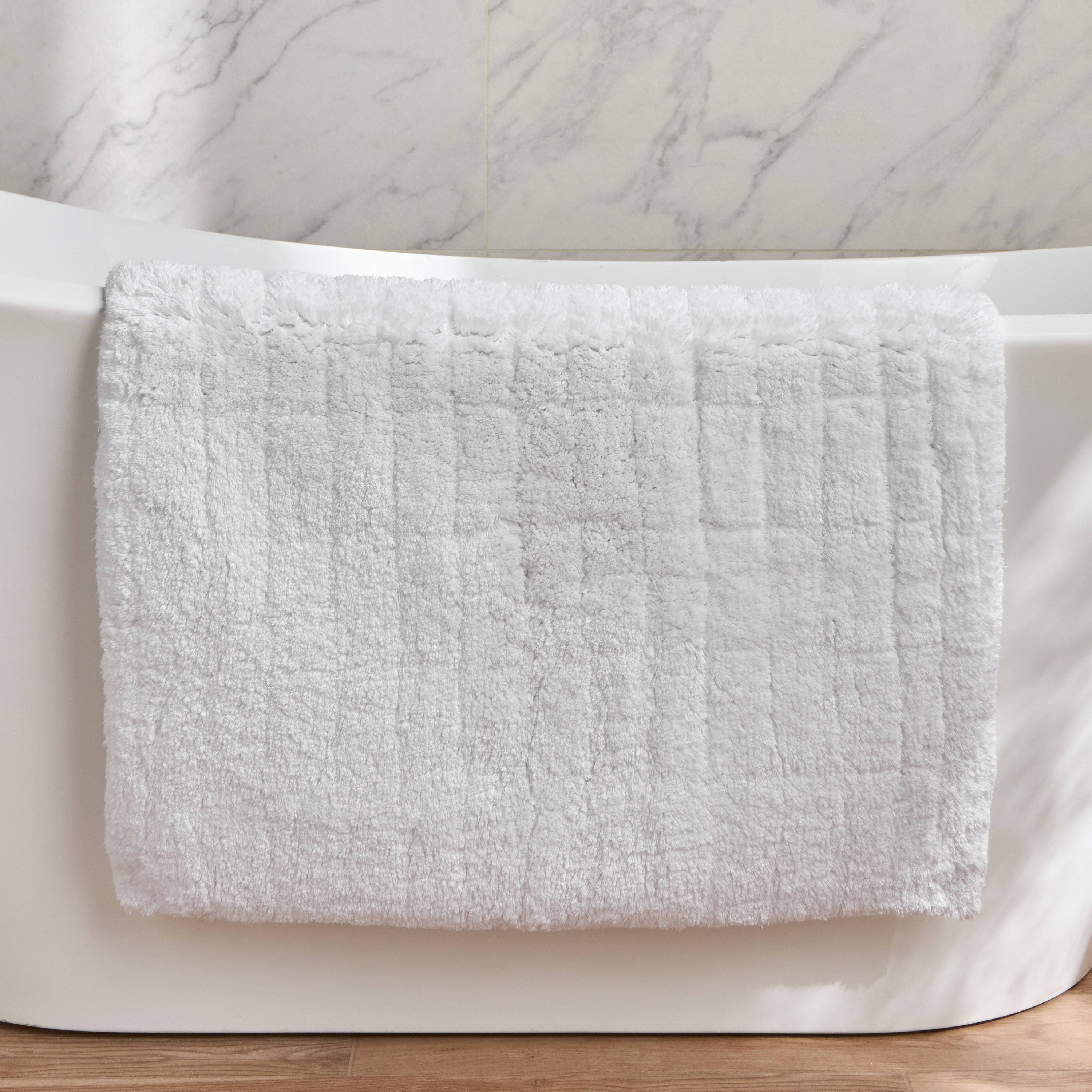 The White Studio Genova Bath Mat - 70x120 cm-household-bathandlaundry-bathlinen-bathmatsandtubmats-image-2