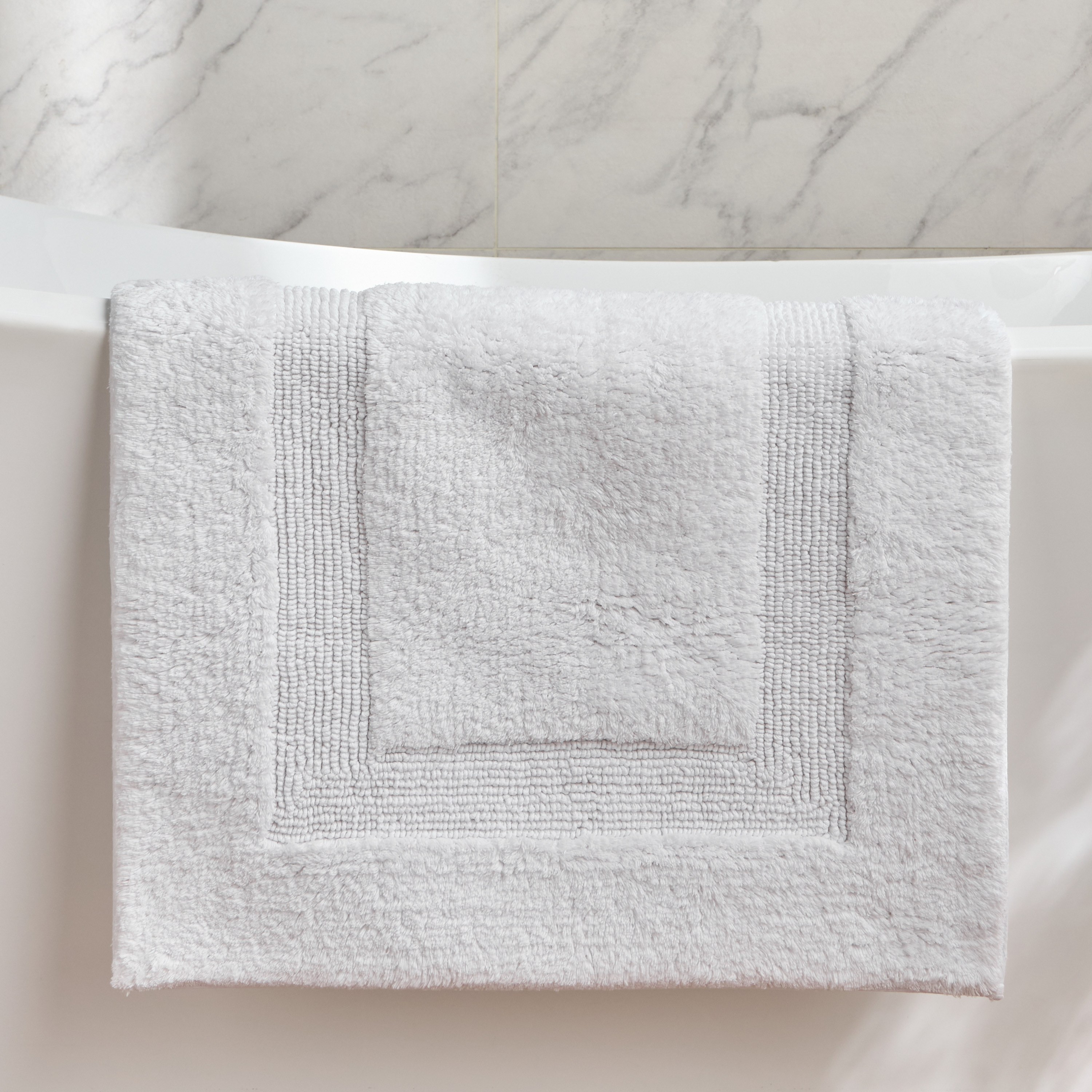 The White Studio Varsailles Bath Mat - 60x90 cm-household-bathandlaundry-bathlinen-bathmatsandtubmats-image-2