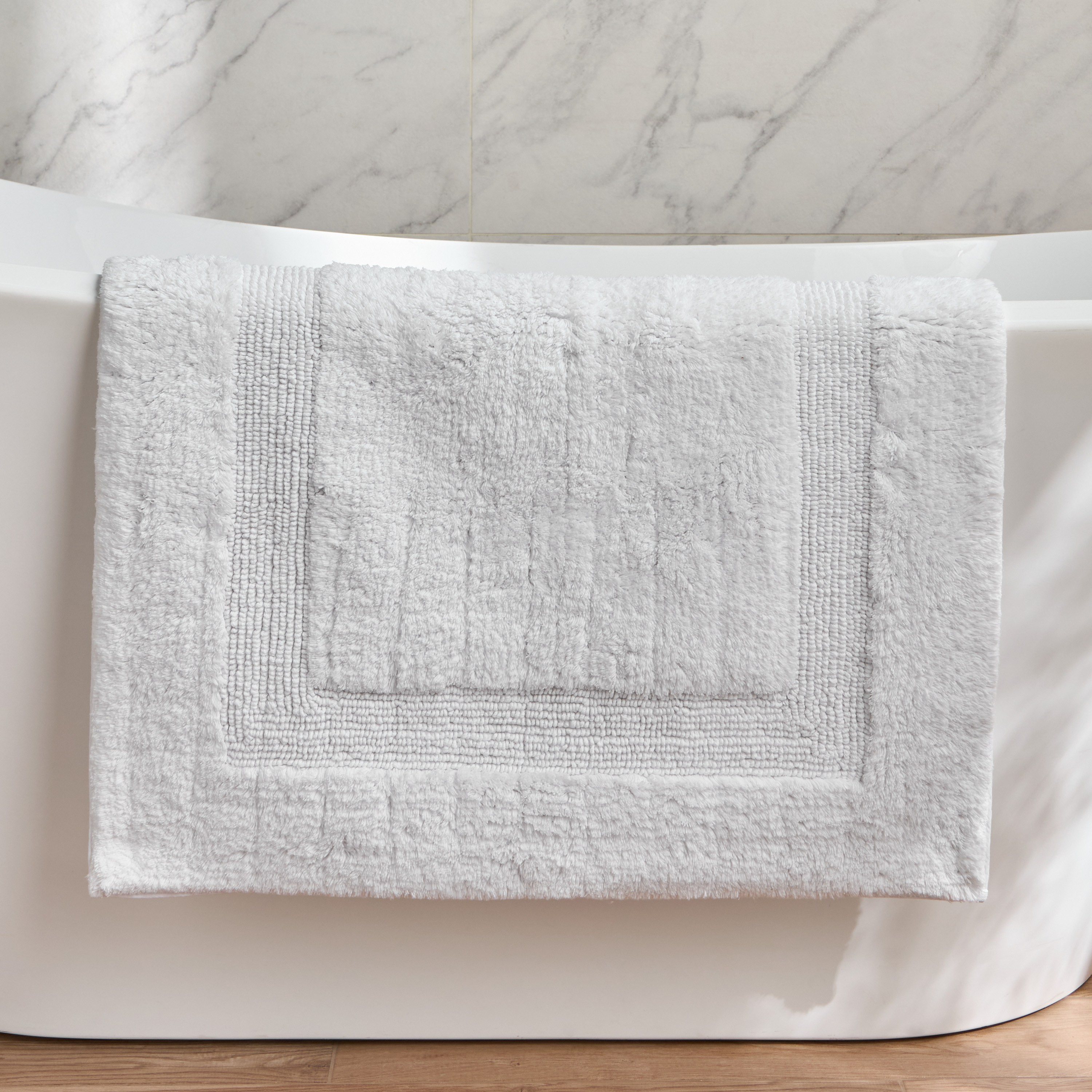 The White Studio Varsailles Bath Mat - 70x120 cm-household-bathandlaundry-bathlinen-bathmatsandtubmats-image-2