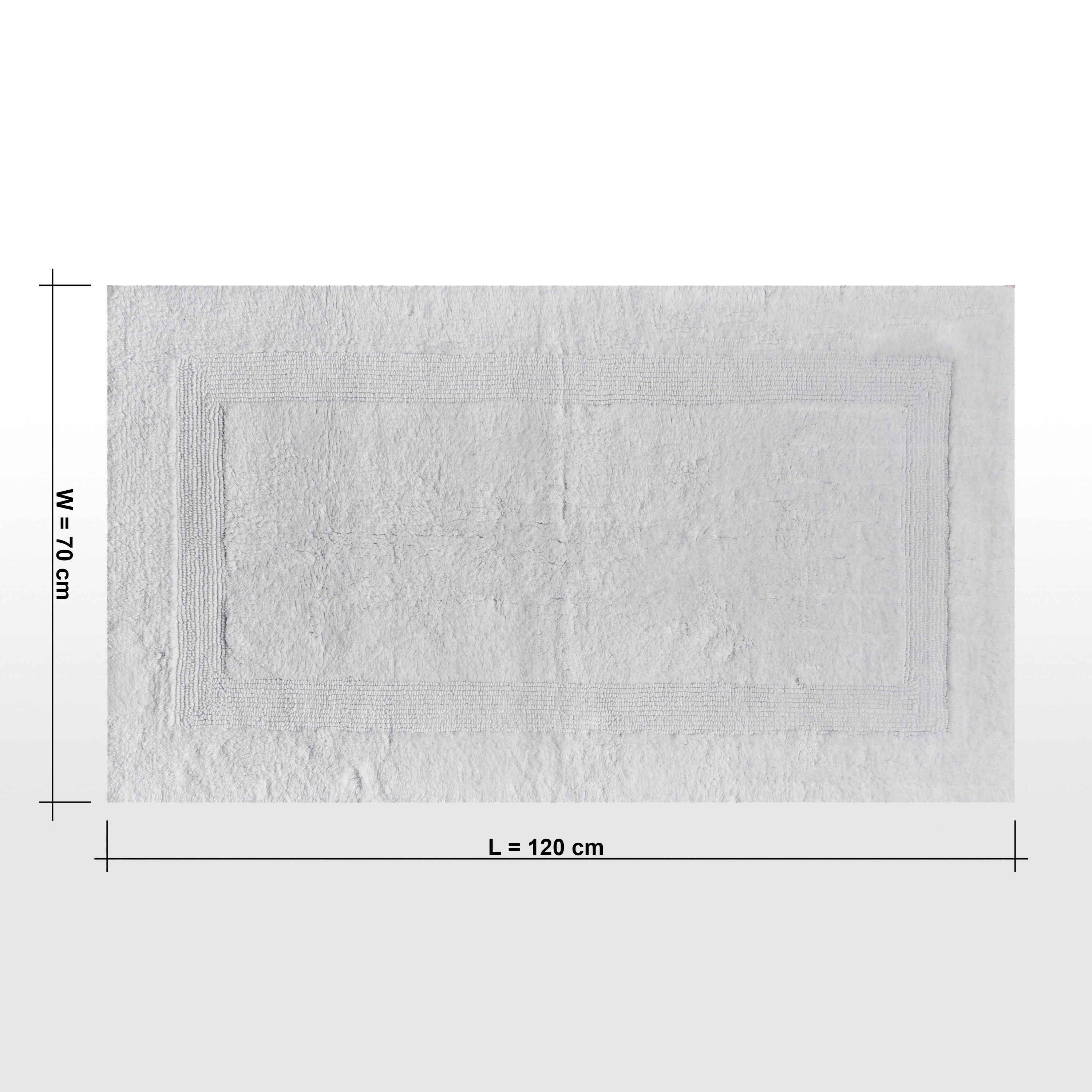 The White Studio Varsailles Bath Mat - 70x120 cm-household-bathandlaundry-bathlinen-bathmatsandtubmats-image-4