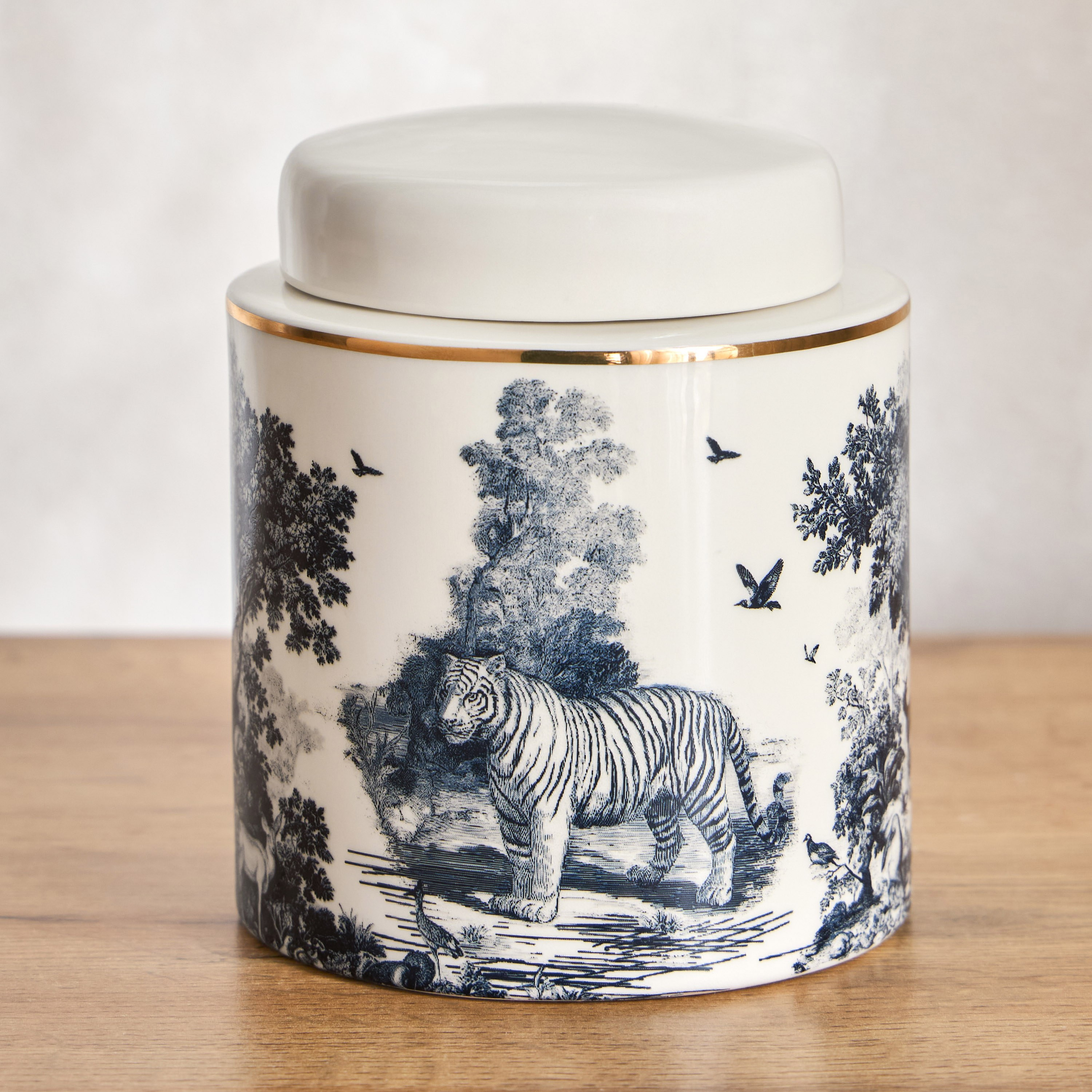Toile De Juoy Cotton Jar-household-bathandlaundry-bathaccessories-tissueboxesandcottonjars-image-1
