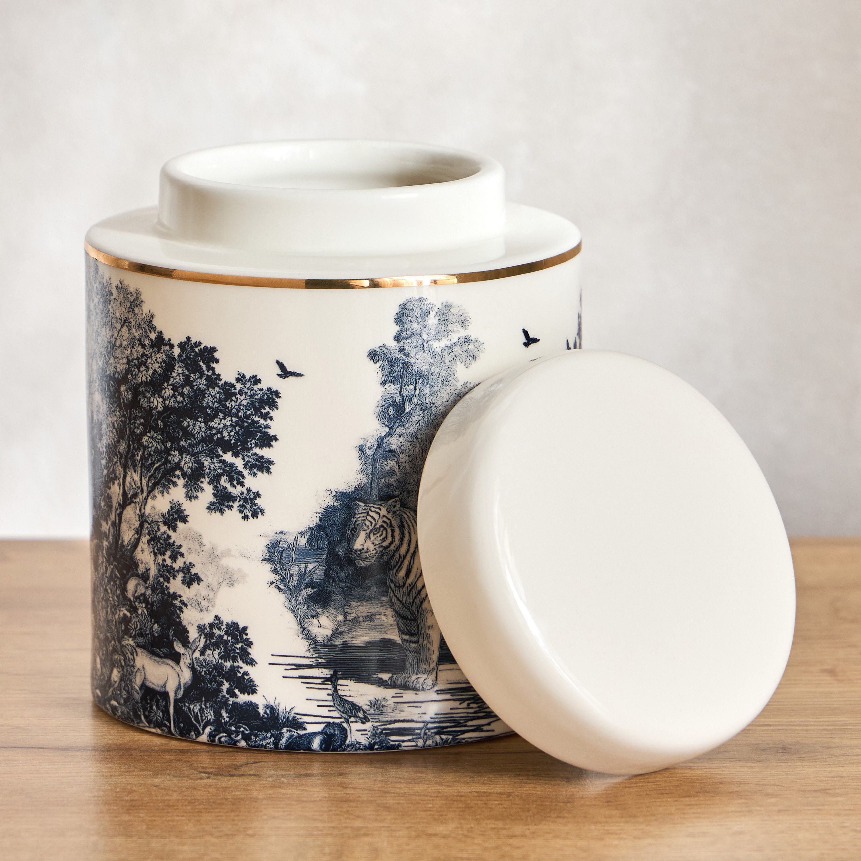 Toile De Juoy Cotton Jar-household-bathandlaundry-bathaccessories-tissueboxesandcottonjars-image-2