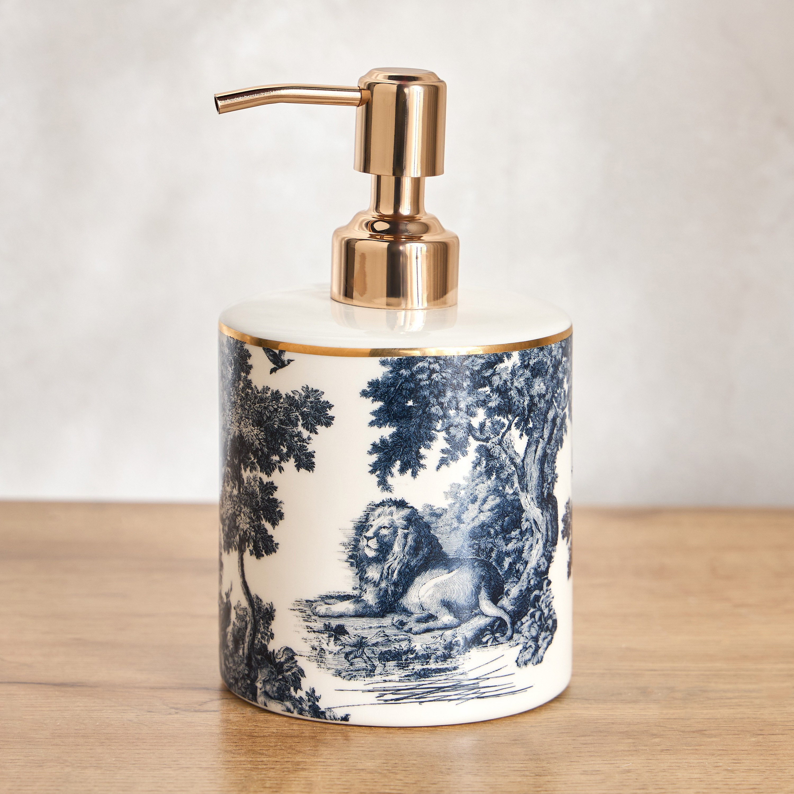 Toile De Juoy Soap Dispenser-household-bathandlaundry-bathaccessories-soapdishesanddispensers-image-1