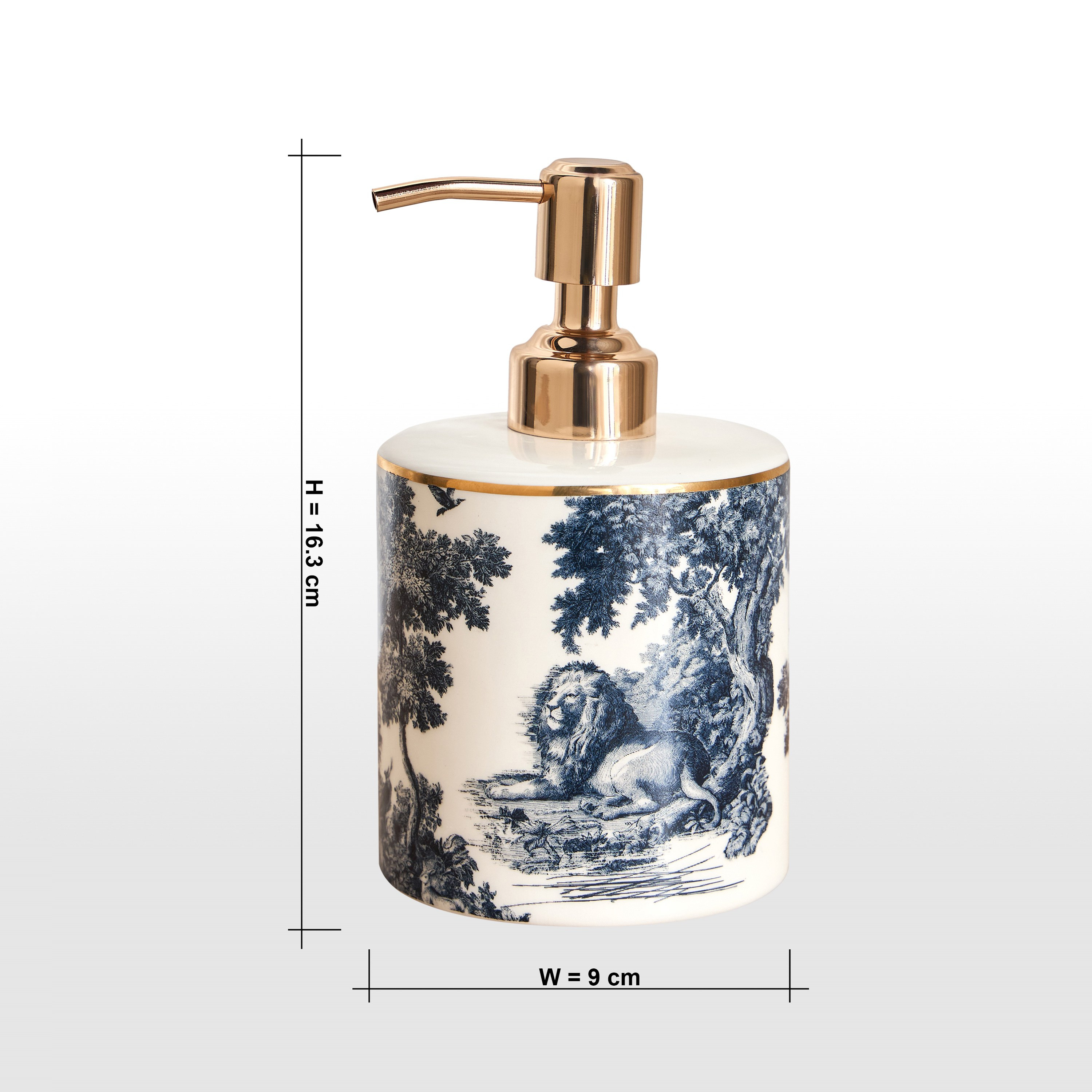 Toile De Juoy Soap Dispenser-household-bathandlaundry-bathaccessories-soapdishesanddispensers-image-4