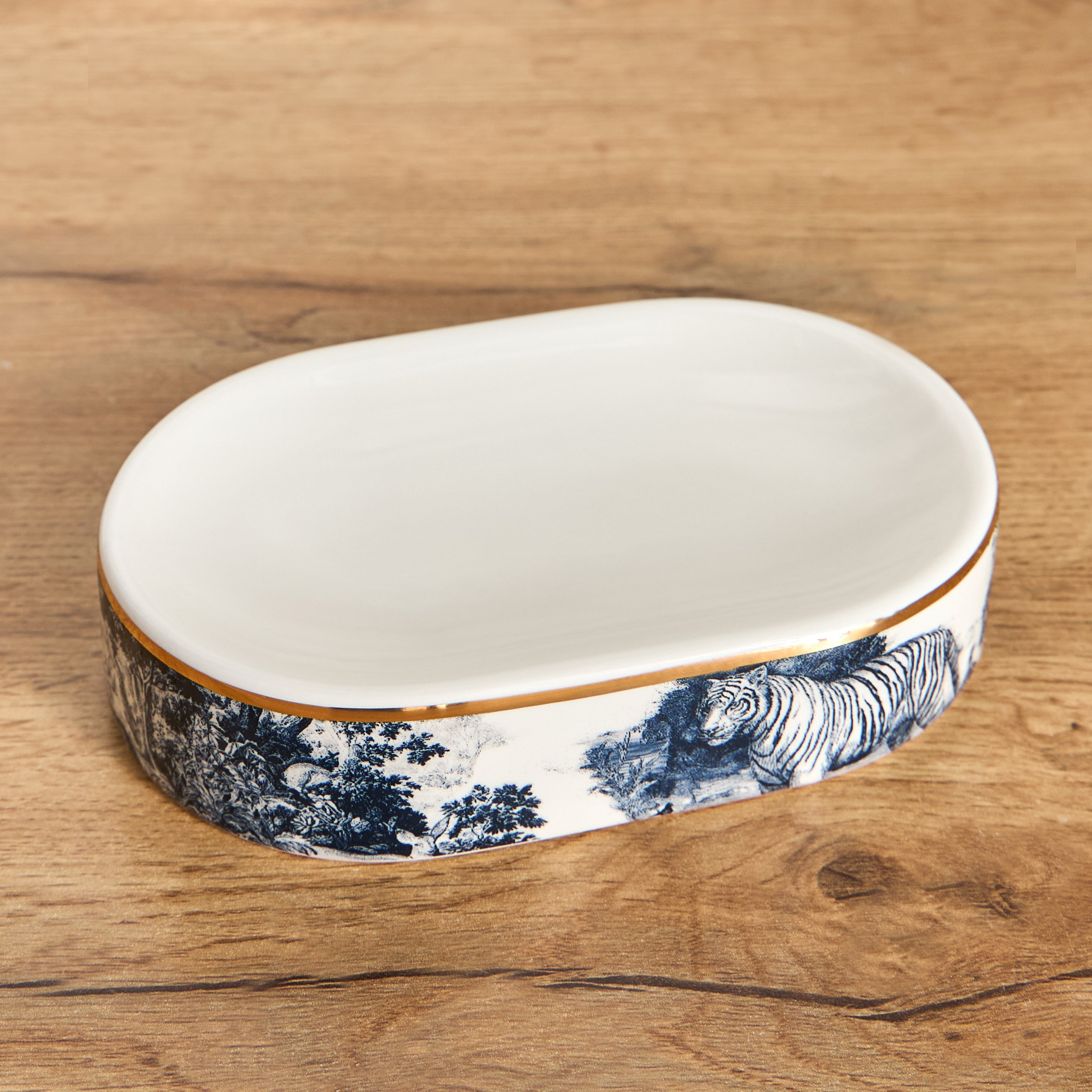 Toile De Juoy Soap Dish-household-bathandlaundry-bathaccessories-soapdishesanddispensers-image-1