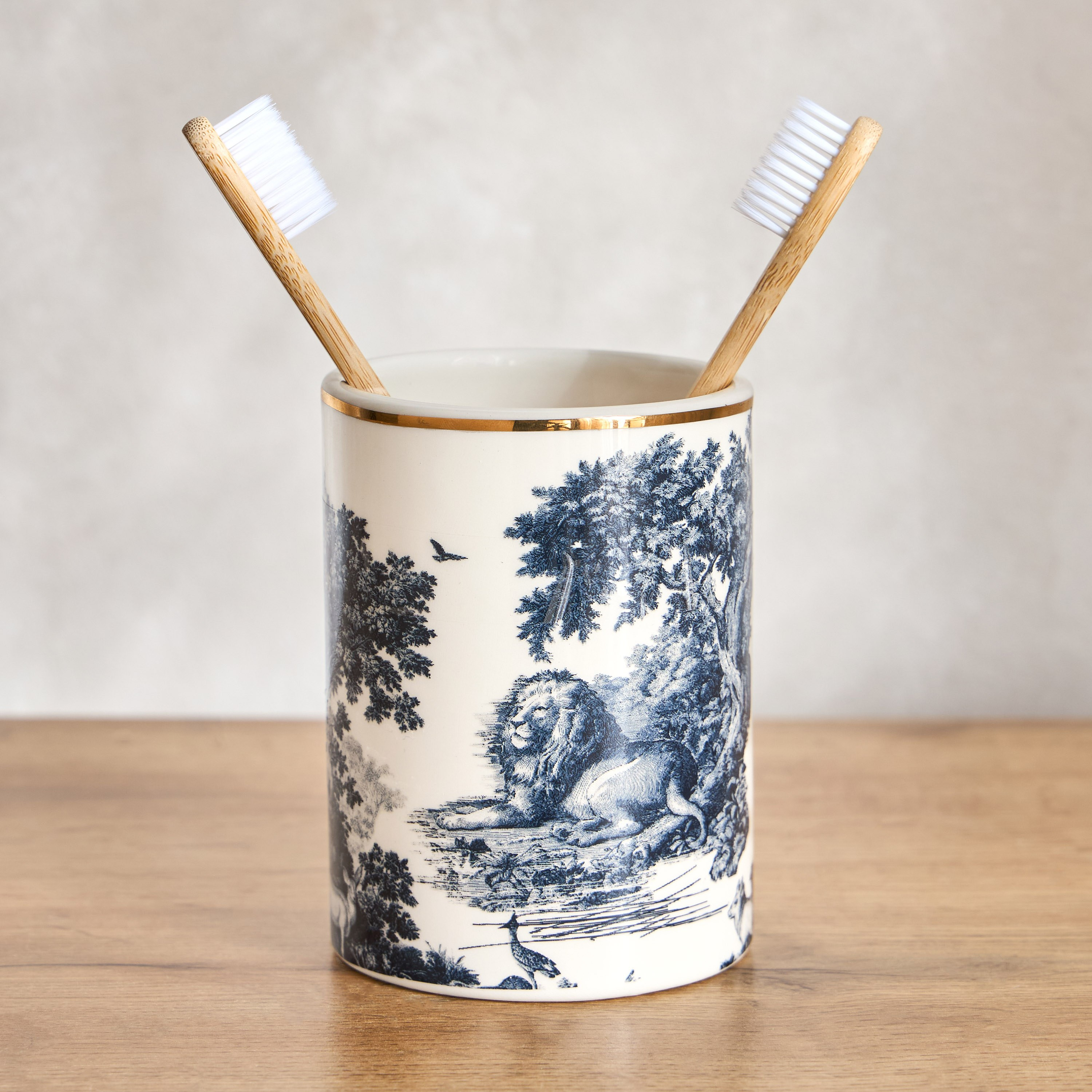 Toile De Juoy Tumbler-household-bathandlaundry-bathaccessories-toothbrushholdersandtumblers-image-5