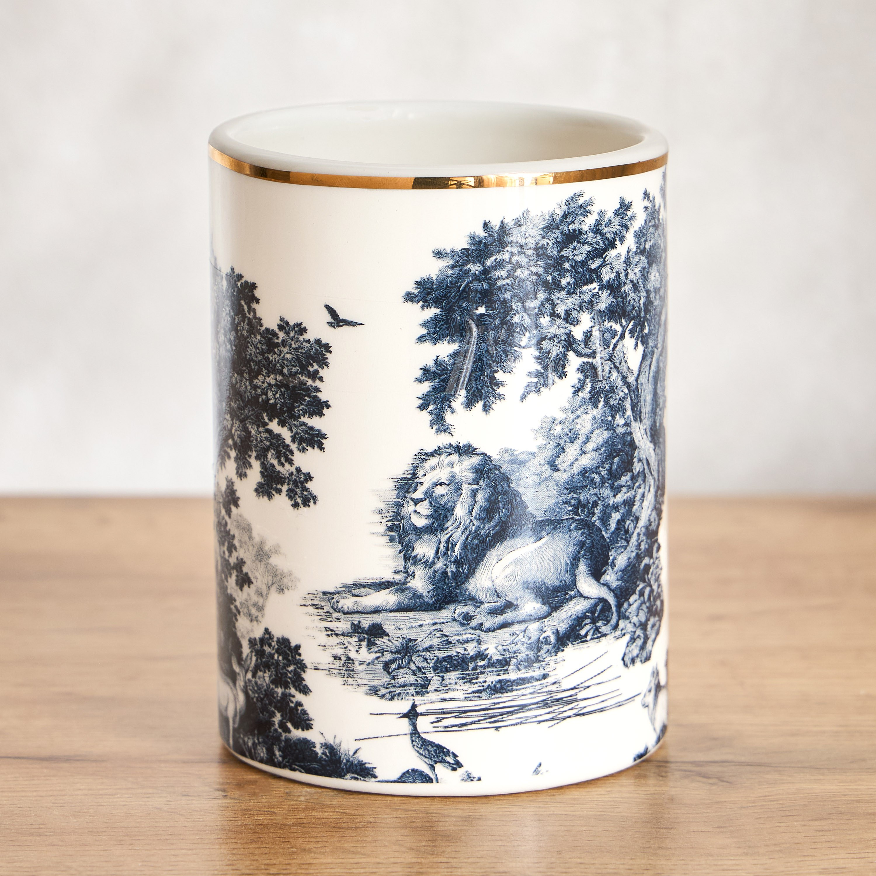 Toile De Juoy Tumbler-household-bathandlaundry-bathaccessories-toothbrushholdersandtumblers-image-1