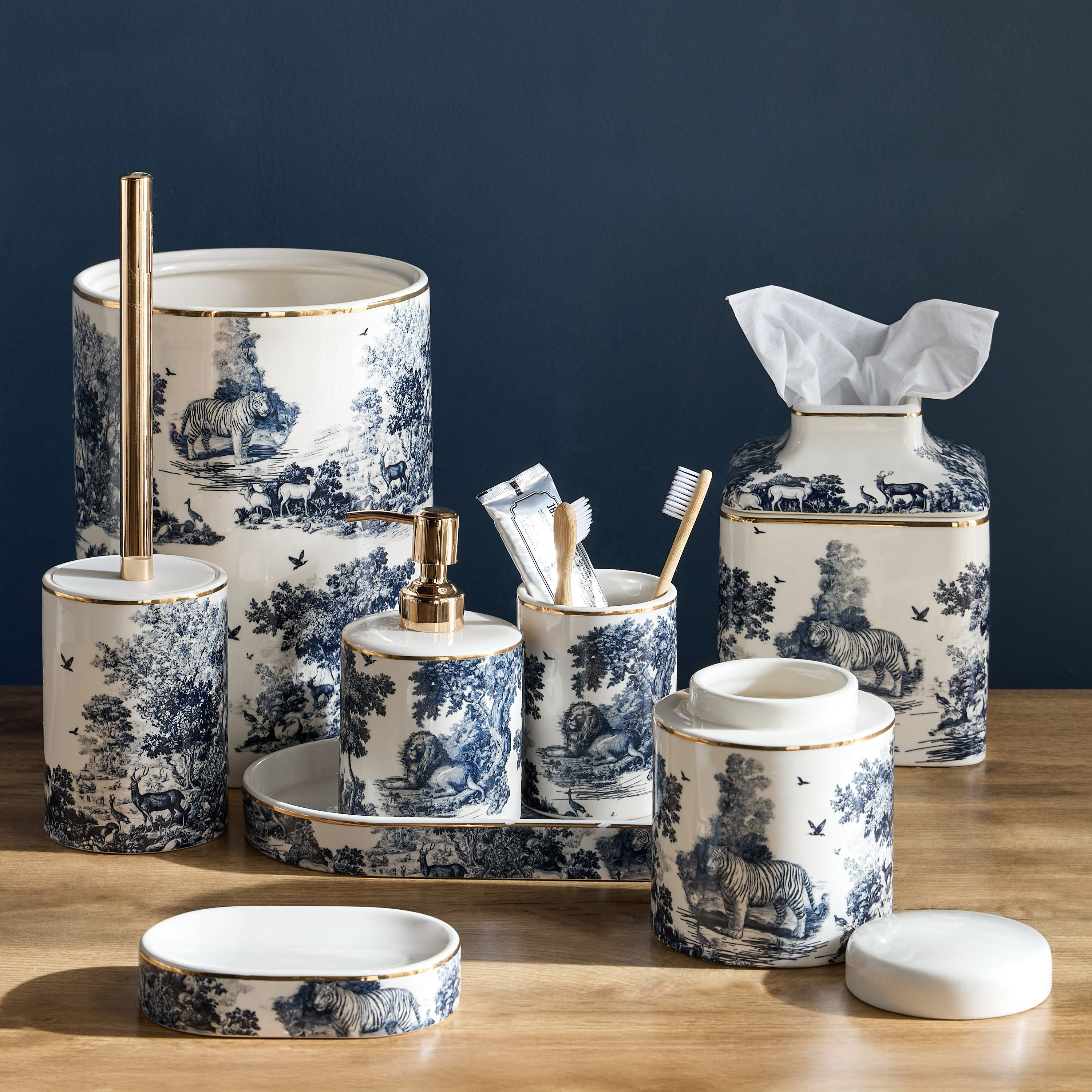 Botanique Toile Waste Bin-household-bathandlaundry-wastebinsandaccessories-image-3