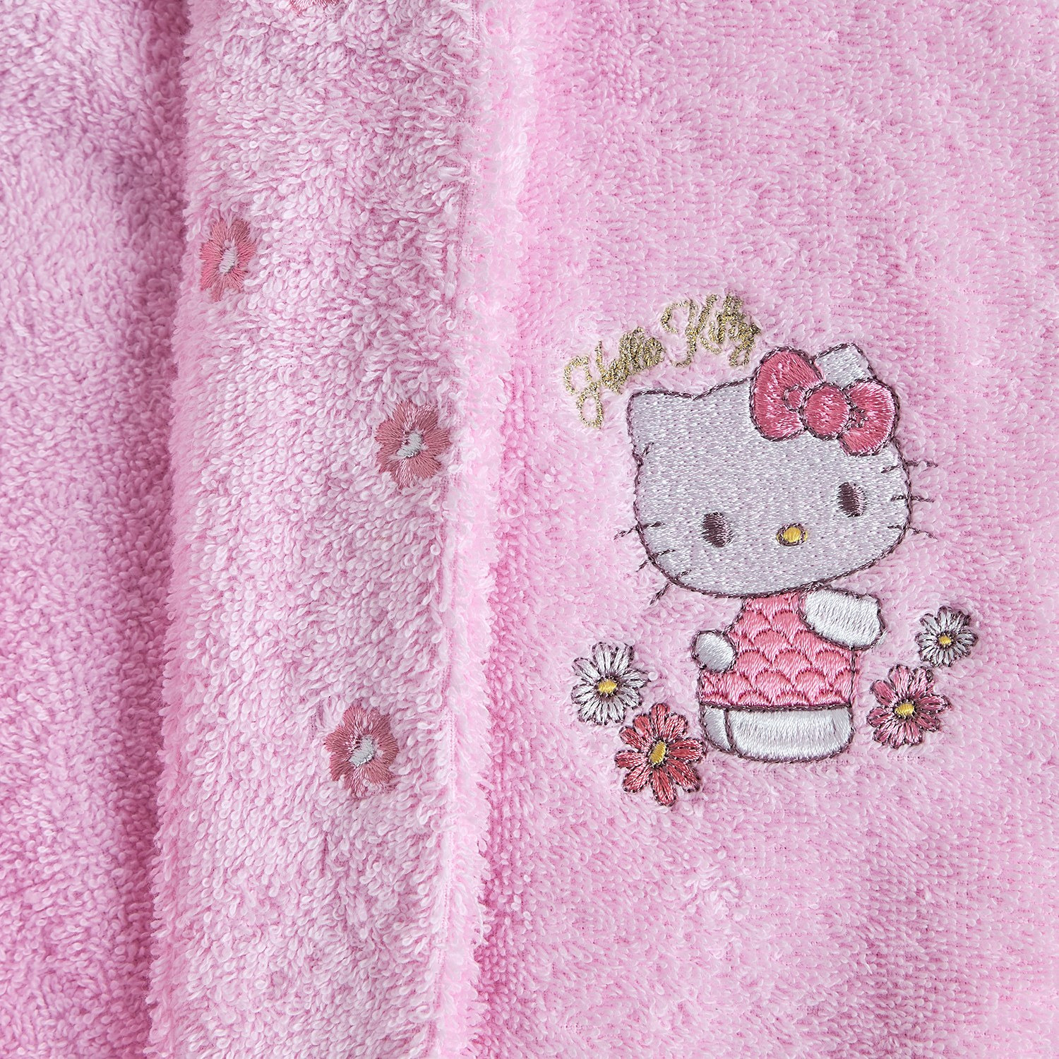 Hello Kitty Bathrobe-kids-bathandstorage-bath-bathrobesandponchos-image-4