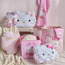 صندوق تخزين بتصميم هالو كيتي-babyandkids-bathandstorage-storage-plasticstorage-image-2