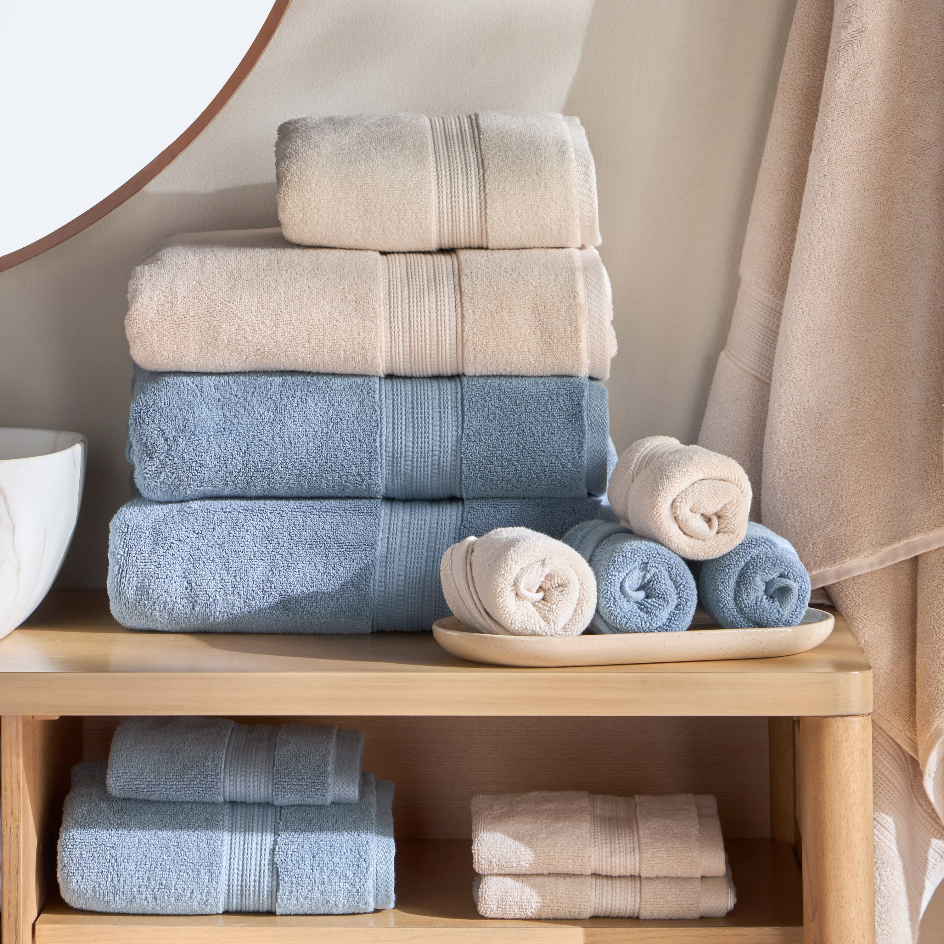 مرتبة مفرد من فوم الجل والنوابض المنفصلة - ترانكويل - 120×200 سم-household-bathandlaundry-bathlinen-towels-image-7