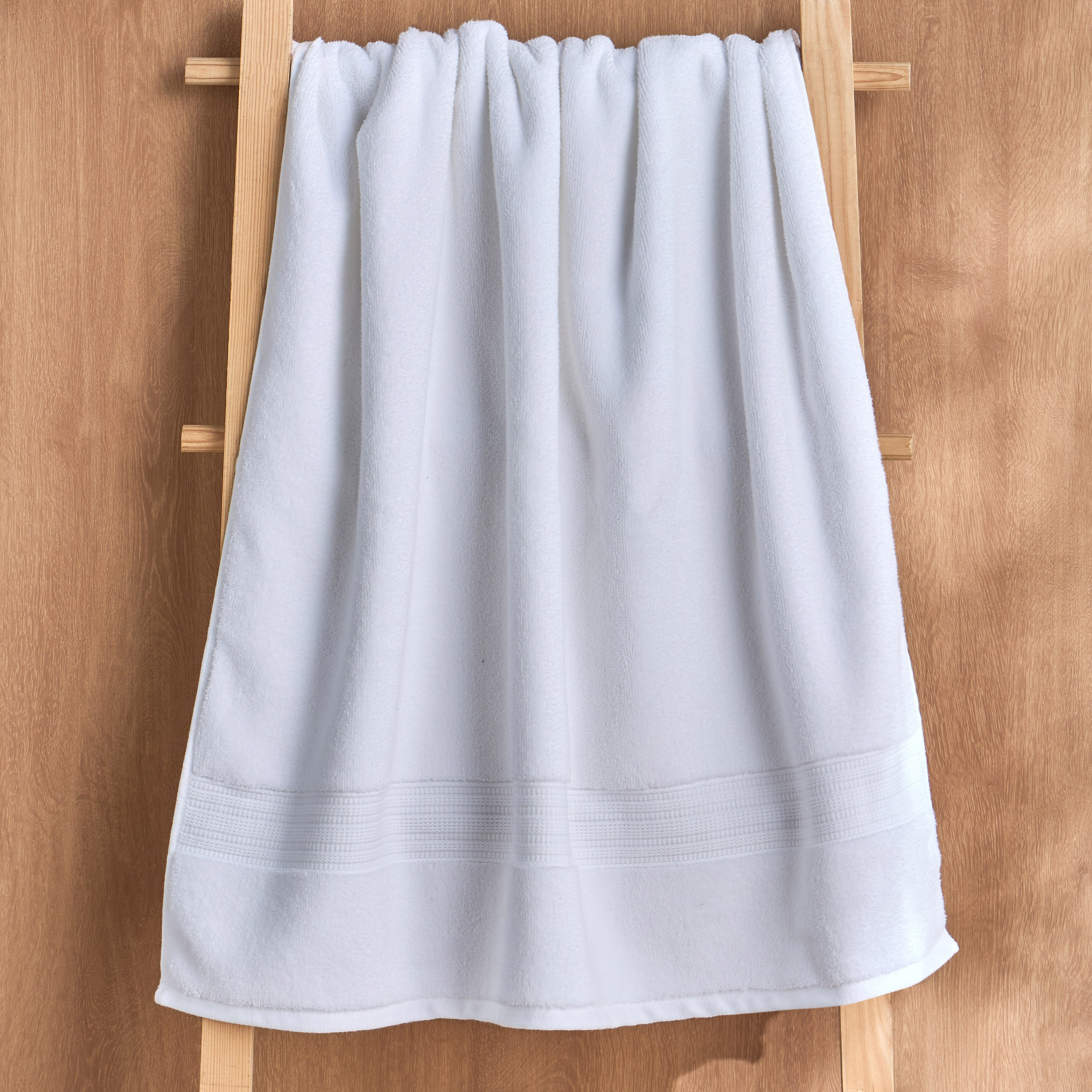 Connoiseur 650 GSM Cotton Bath Sheet - 84x150 cm-household-bathandlaundry-bathlinen-towels-image-2