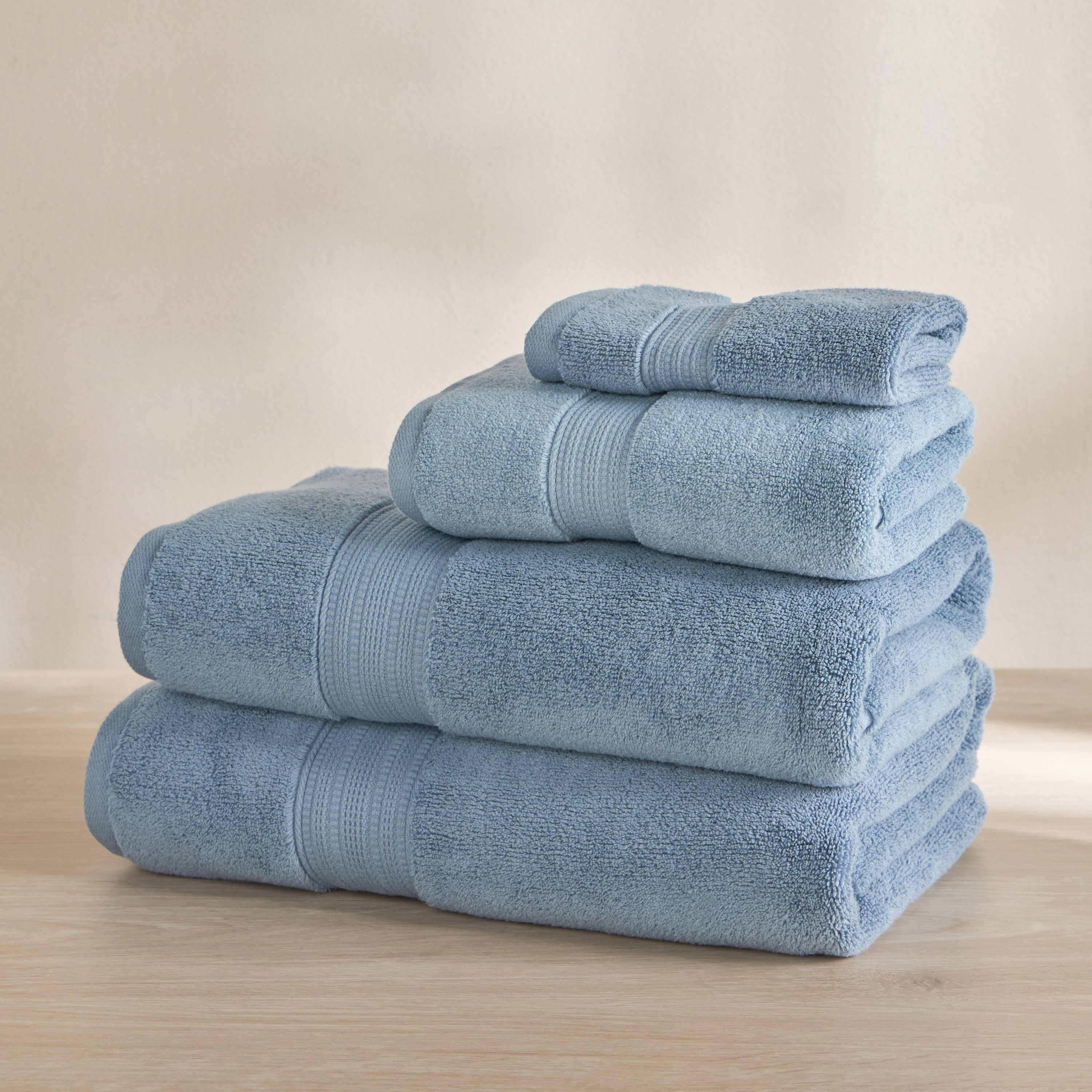 Connoiseur 4-Piece 650 GSM Cotton Fingertip Towel Set - 33x33 cm-household-bathandlaundry-bathlinen-towels-image-4