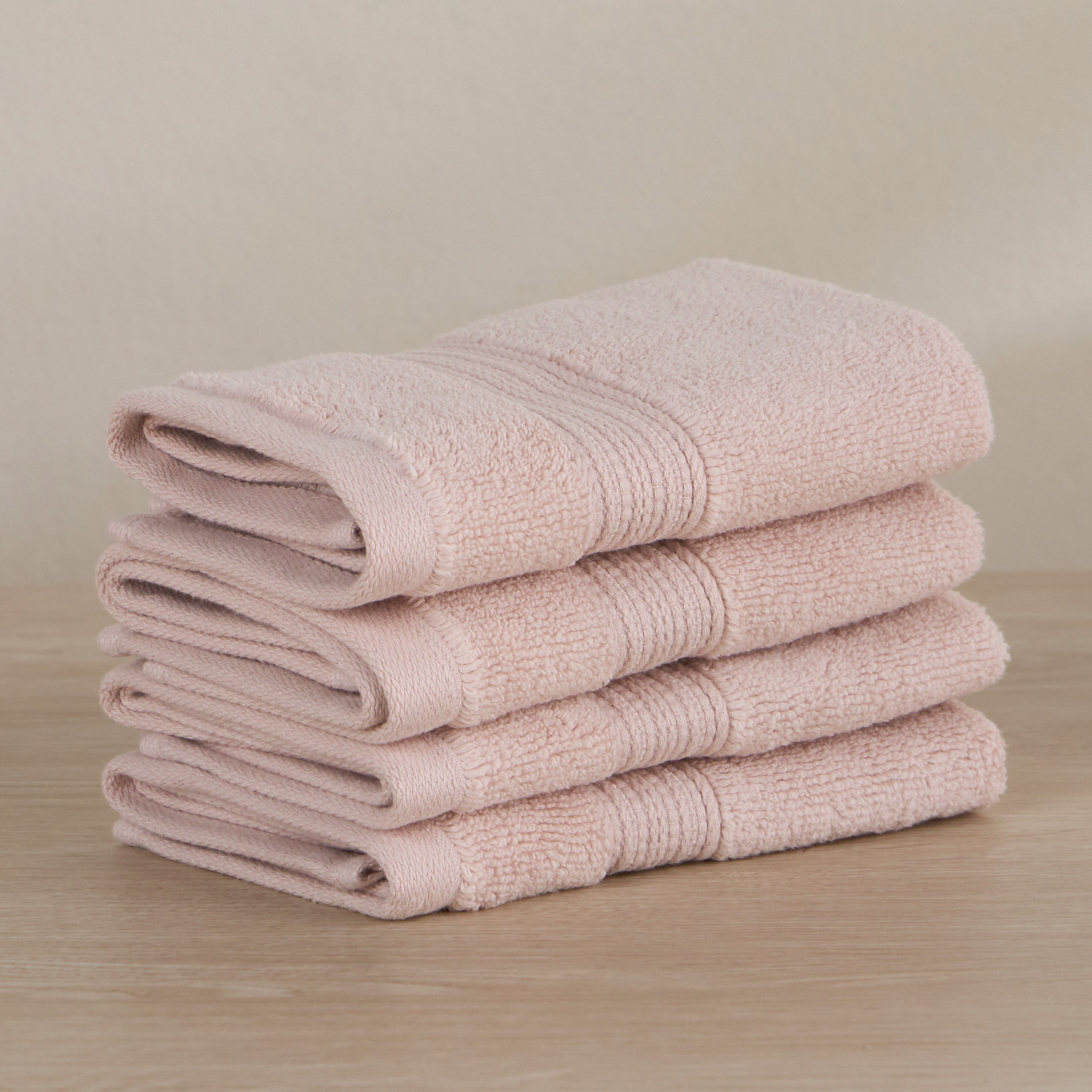 Connoiseur 4-Piece 650 GSM Cotton Fingertip Towel Set - 33x33 cm-household-bathandlaundry-bathlinen-towels-image-1