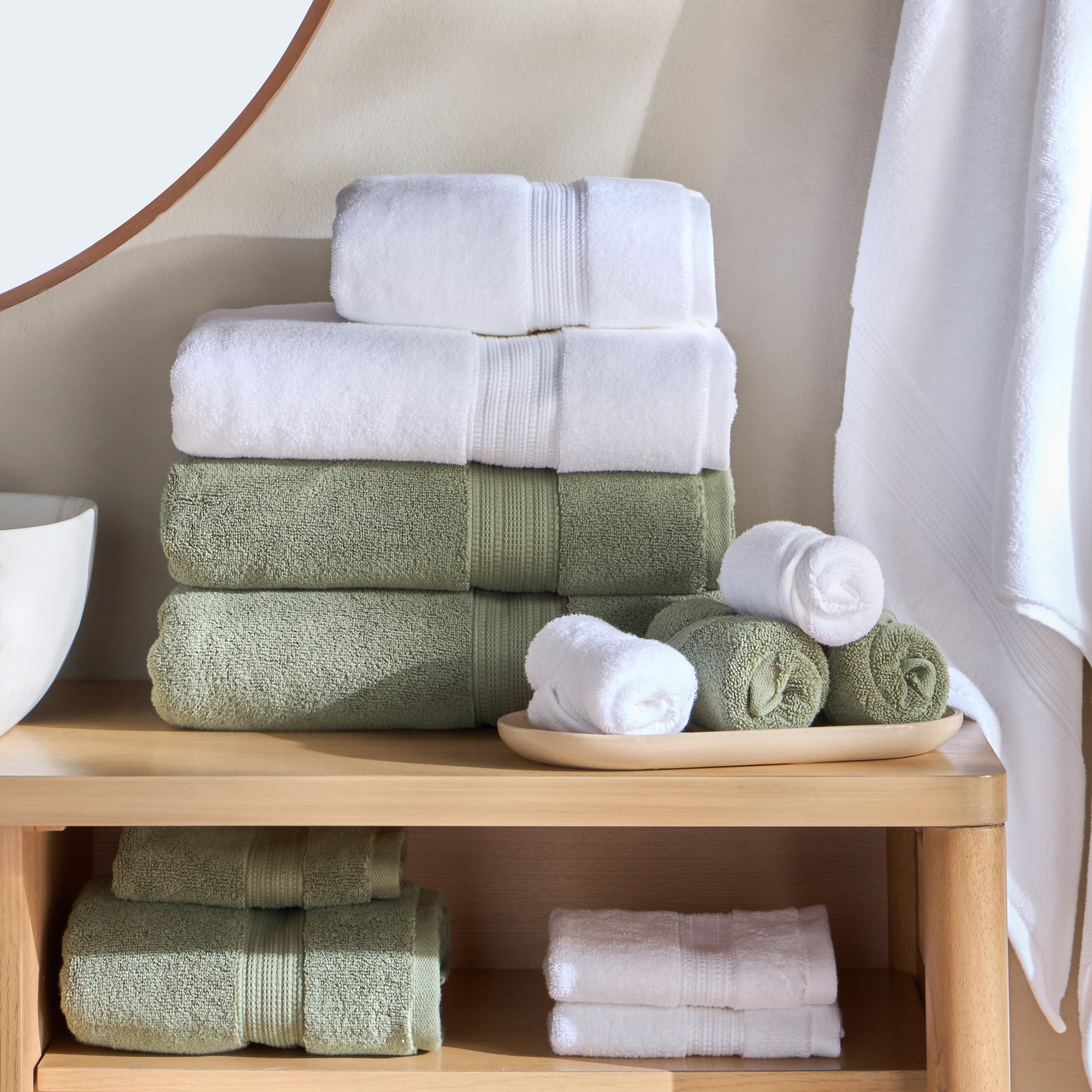 Connoiseur 4-Piece 650 GSM Cotton Fingertip Towel Set - 33x33 cm-household-bathandlaundry-bathlinen-towels-image-6