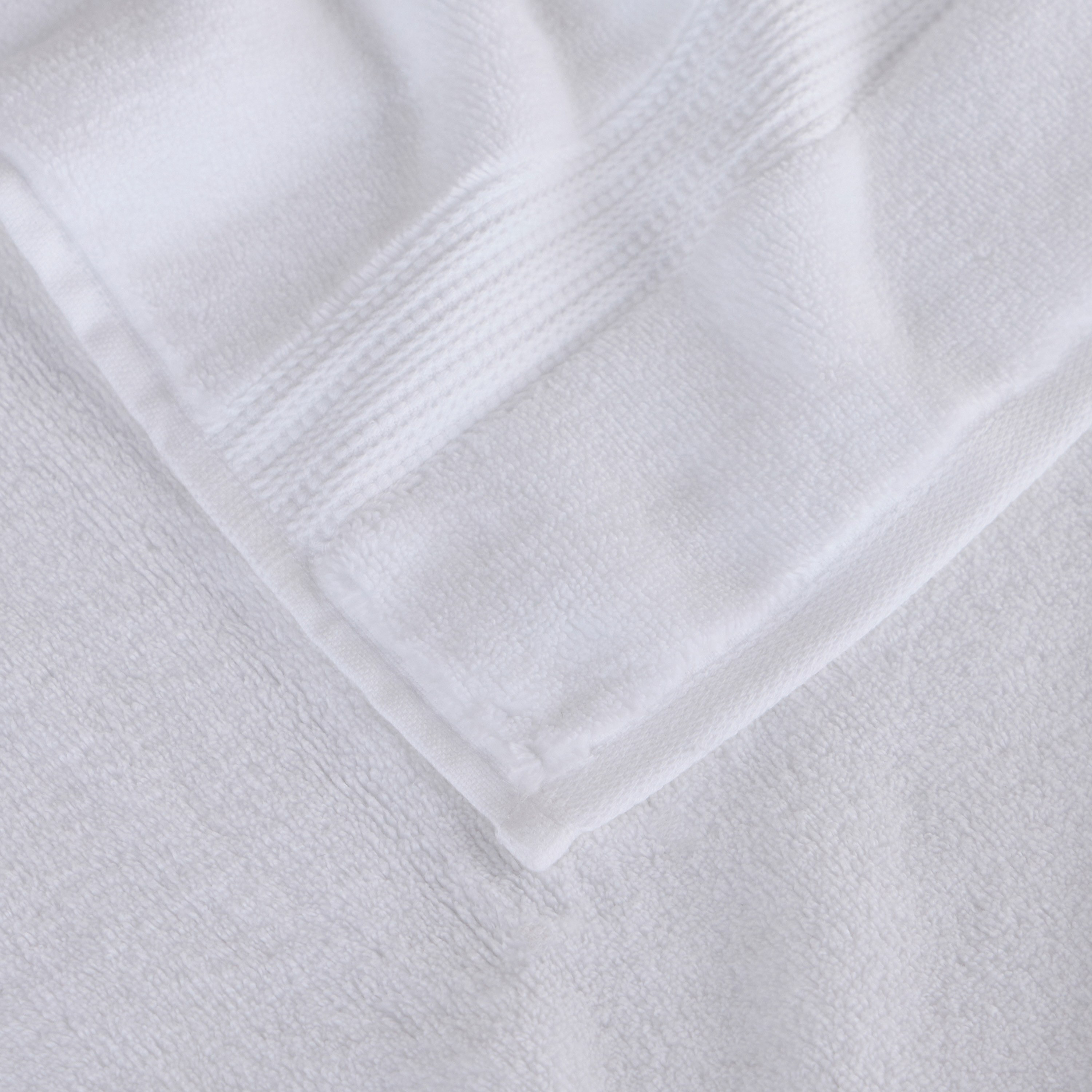 طقم مناشف صغيرة قطن 650 جرام لكل متر مربع من 4 قطع - كونسير - 33x33 سم-household-bathandlaundry-bathlinen-towels-image-3
